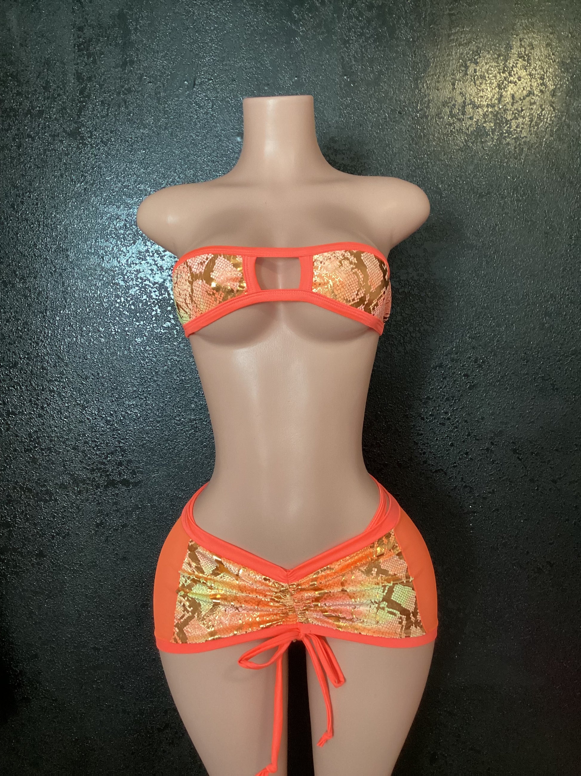 Snake skirt set