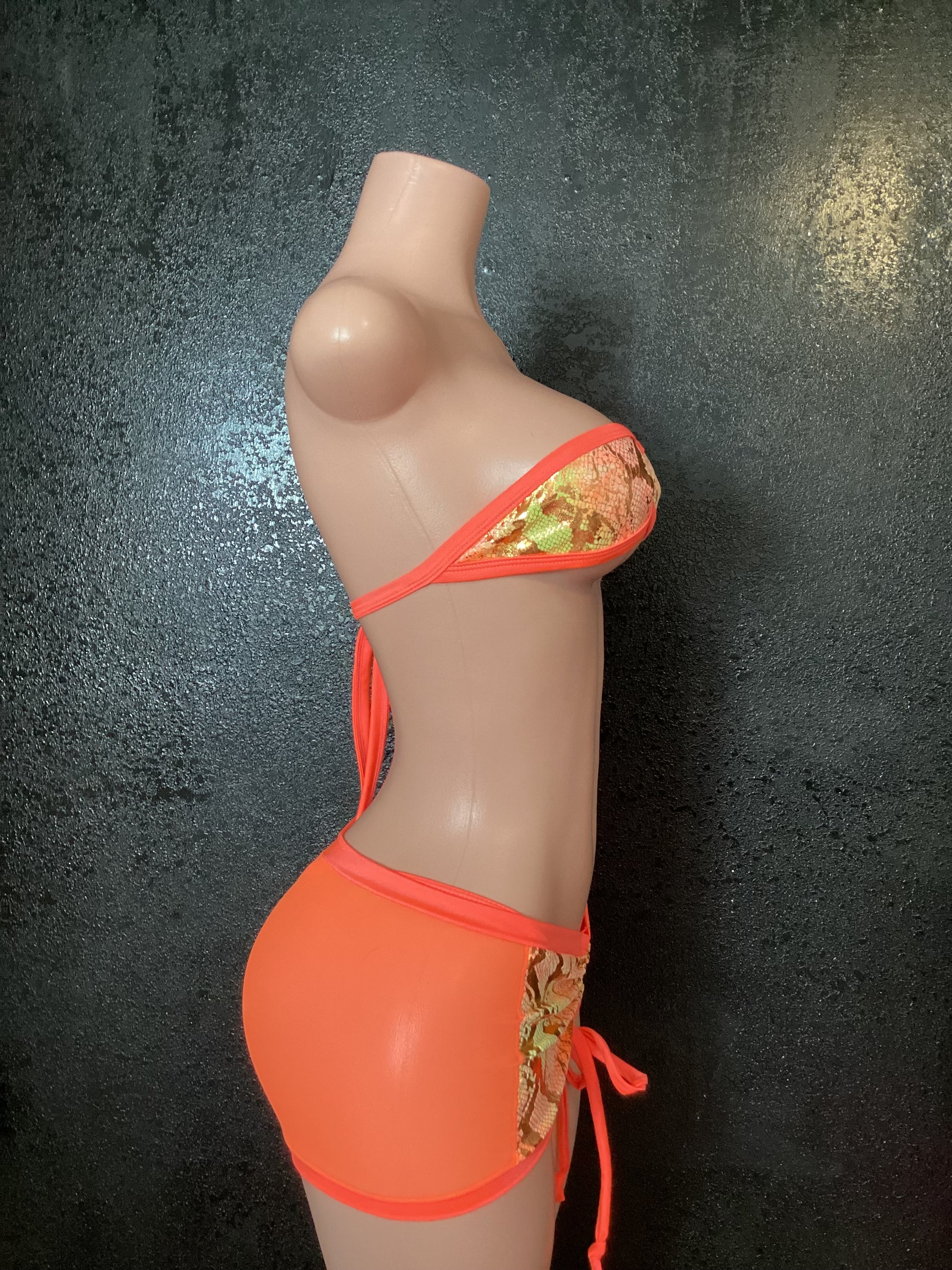 Snake skirt set