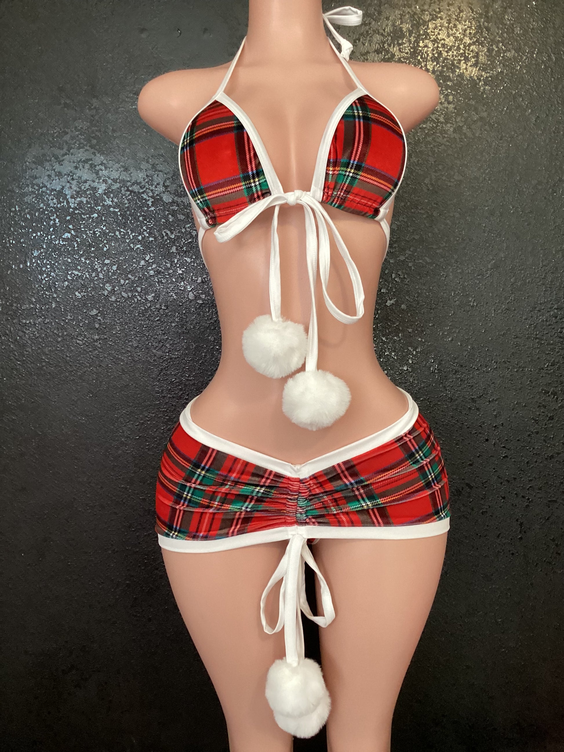 Christmas holiday skirt set