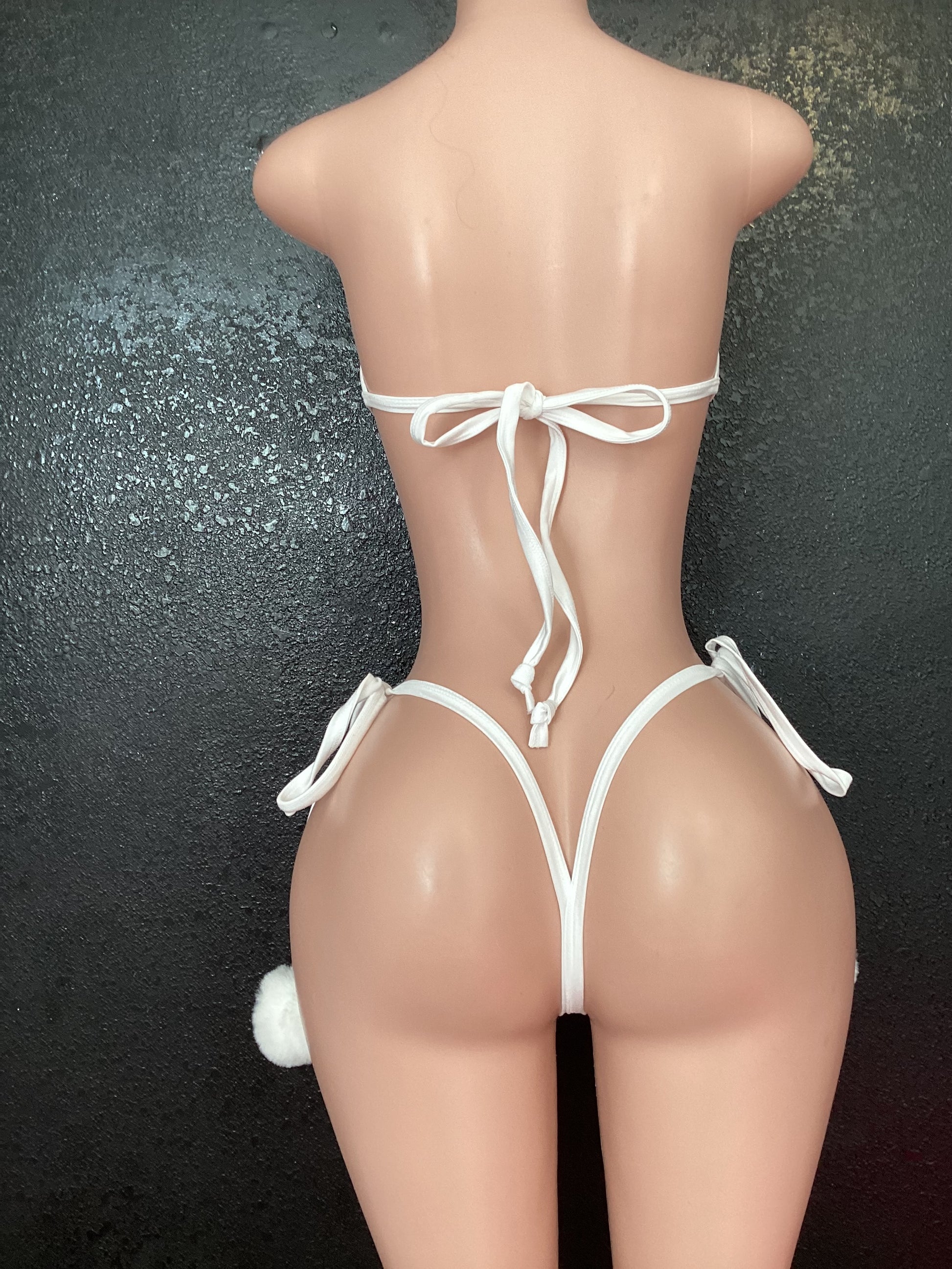 Cut out heart bikini