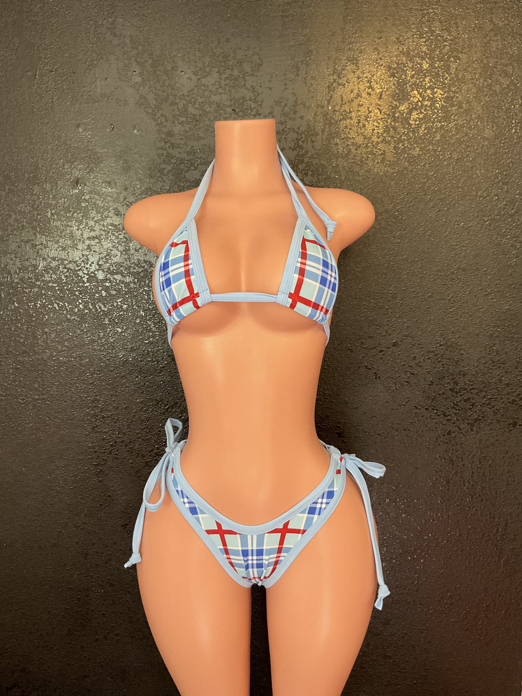 Plaid thing set 3 colors