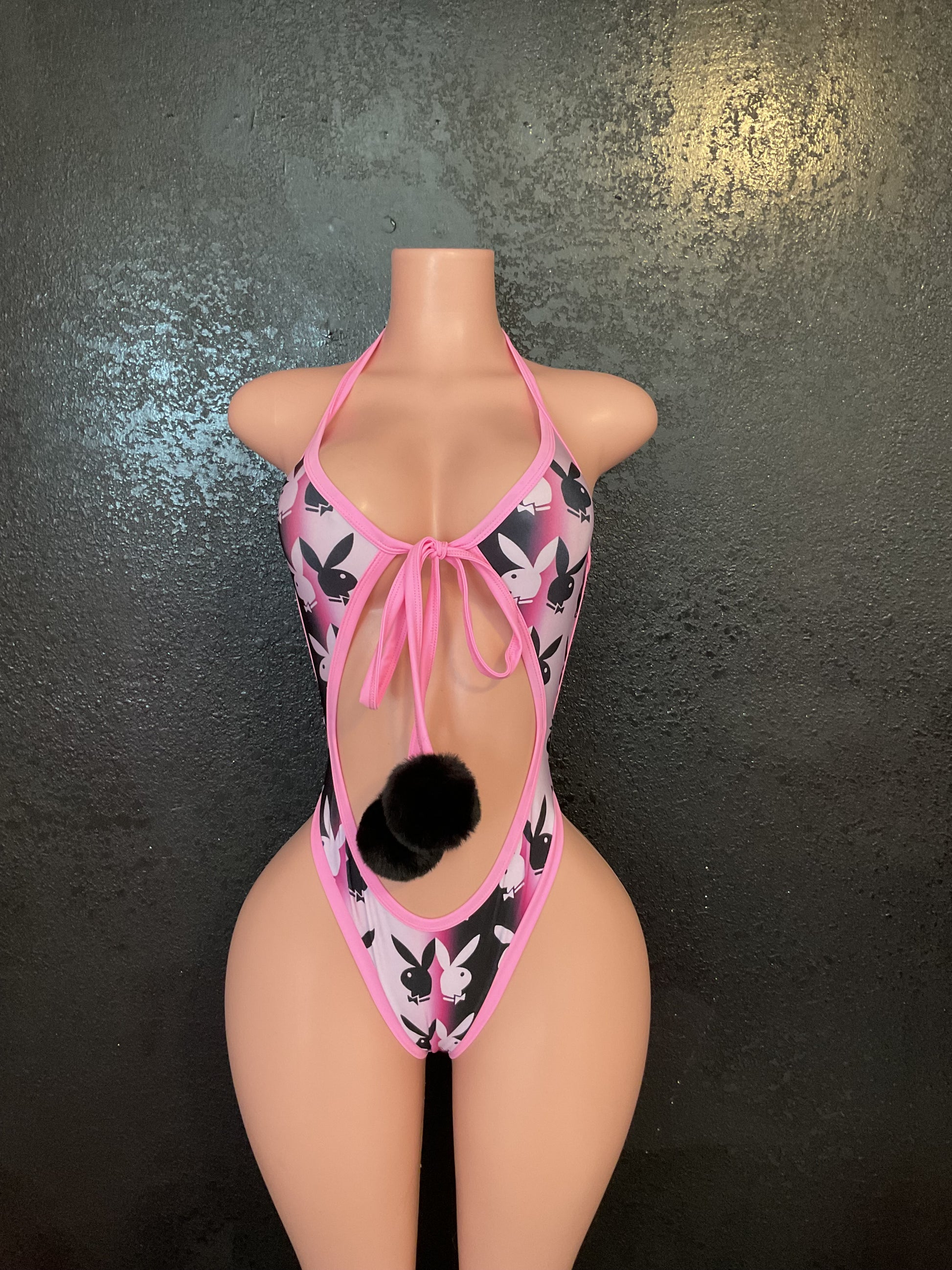 Ombré bunny one piece thing