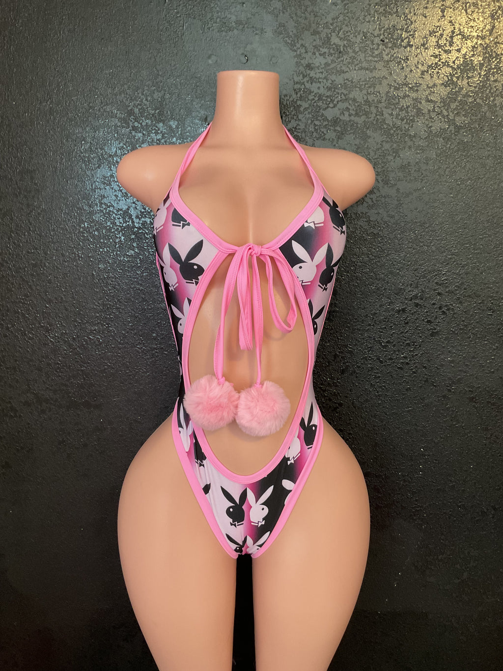 Ombré bunny one piece thing
