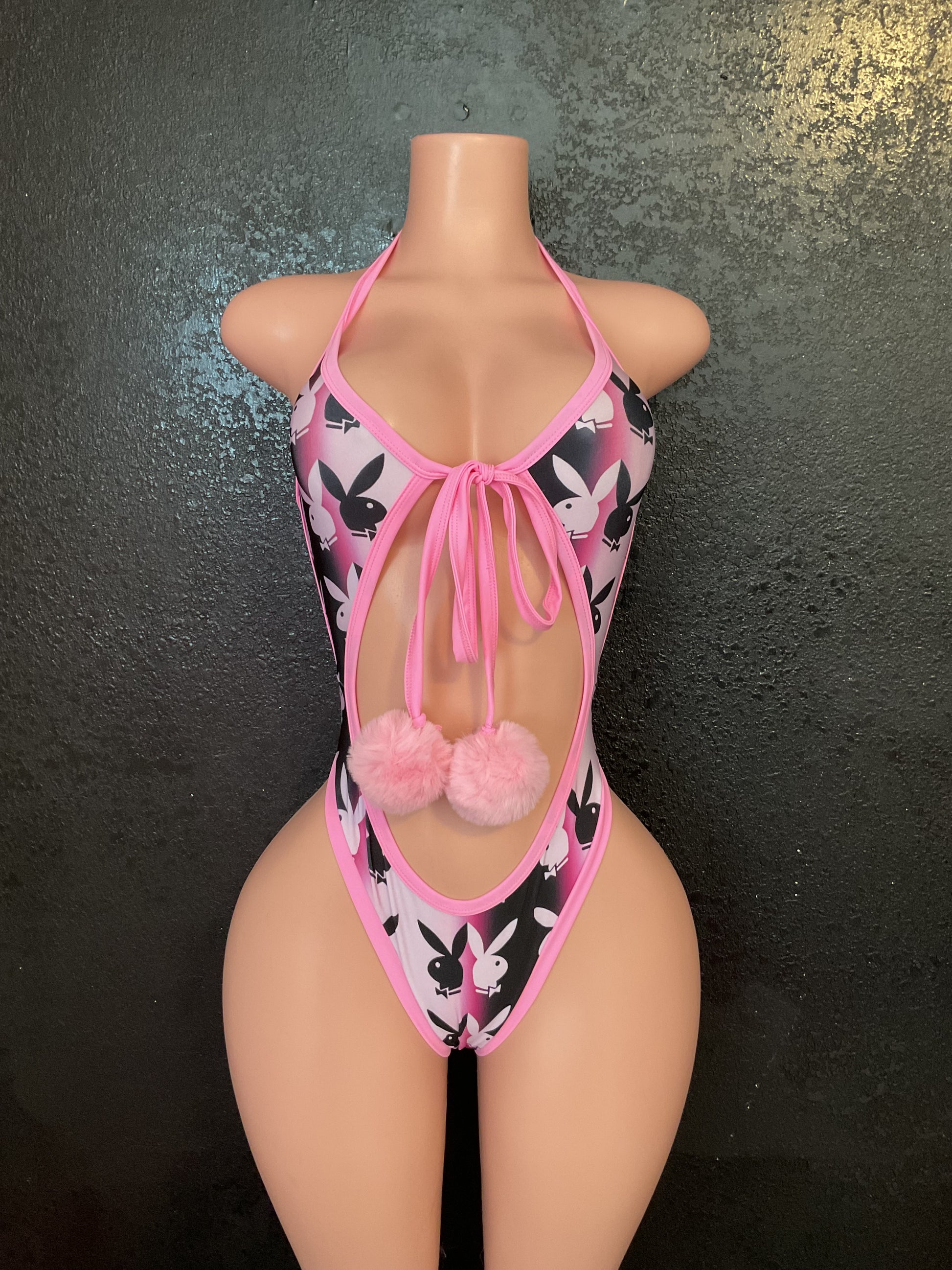 Ombré bunny one piece thing