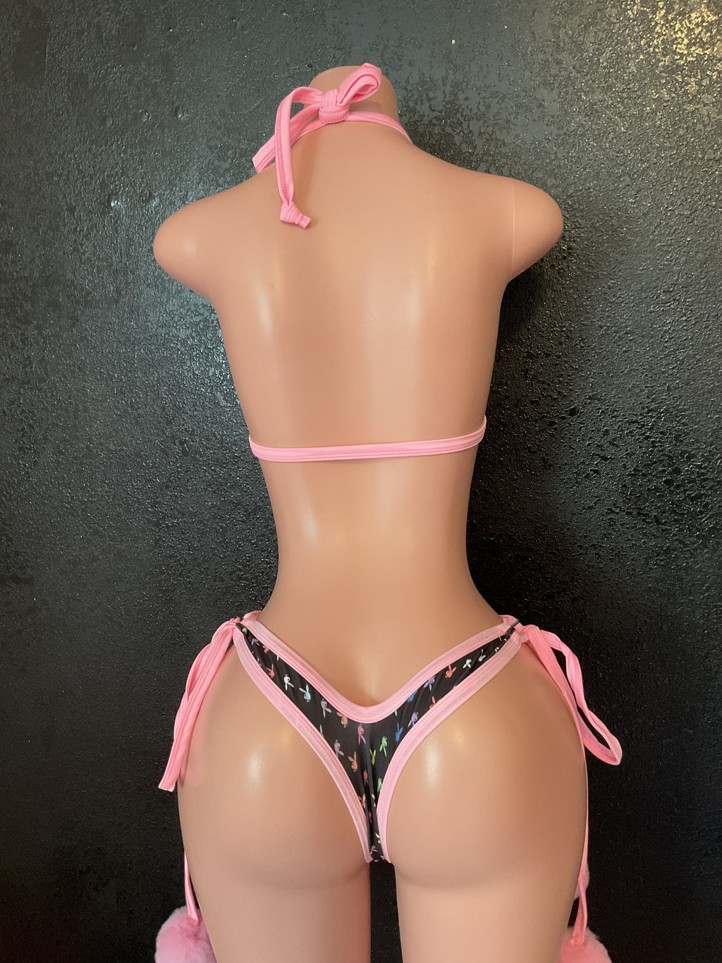 Pom Pom thong bikini