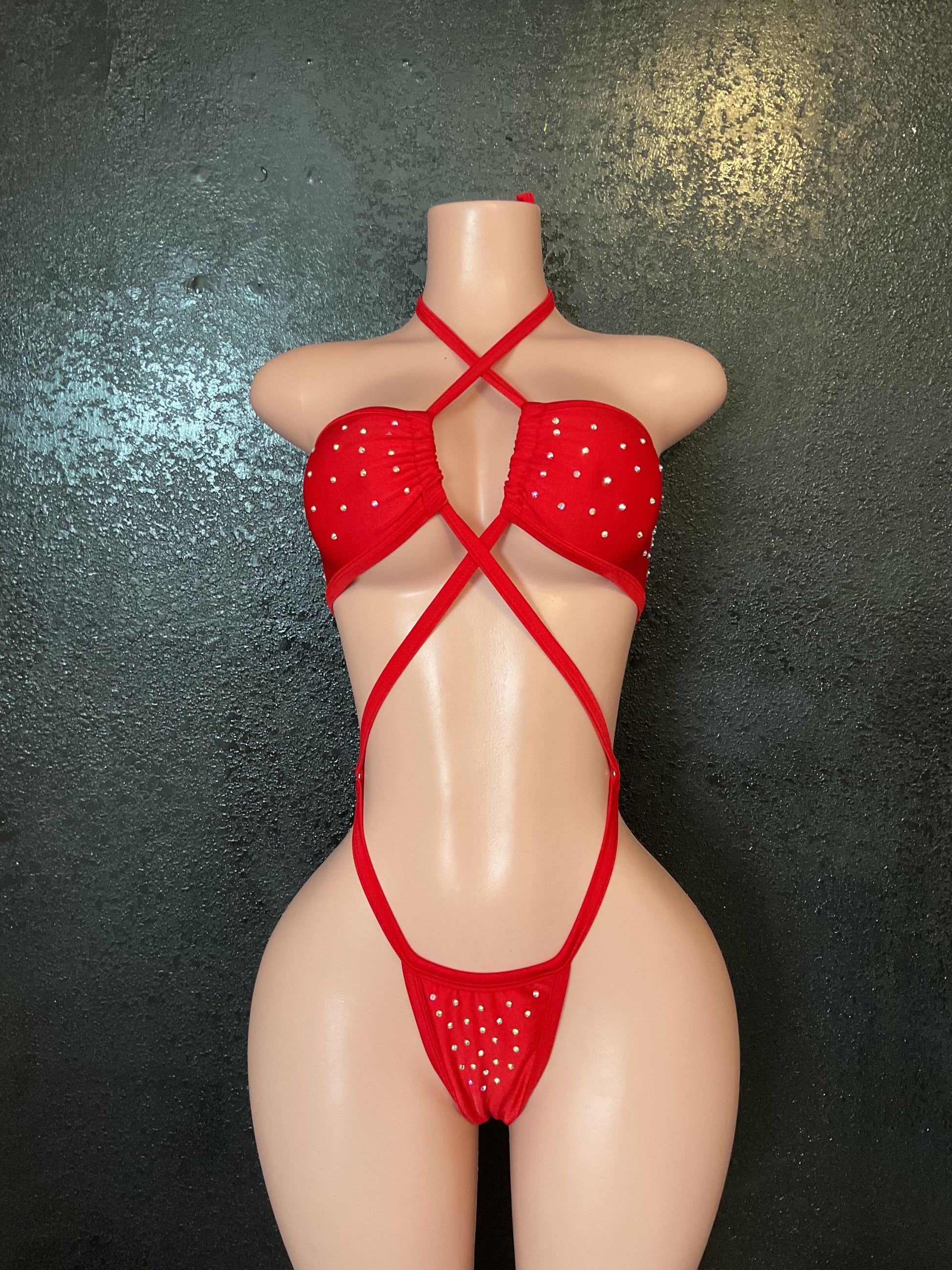 Wrap sling one piece thong