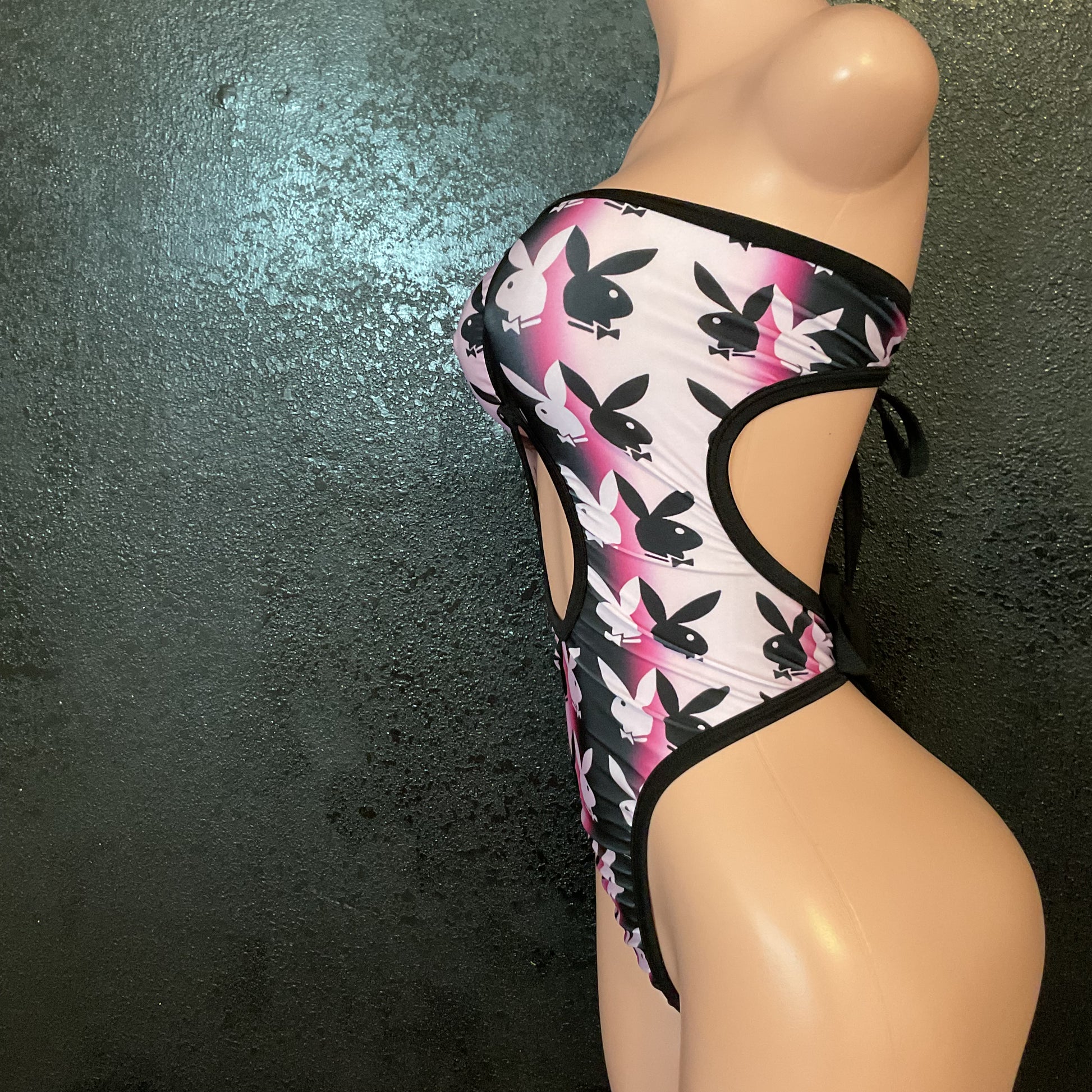 Ombré bunny one piece