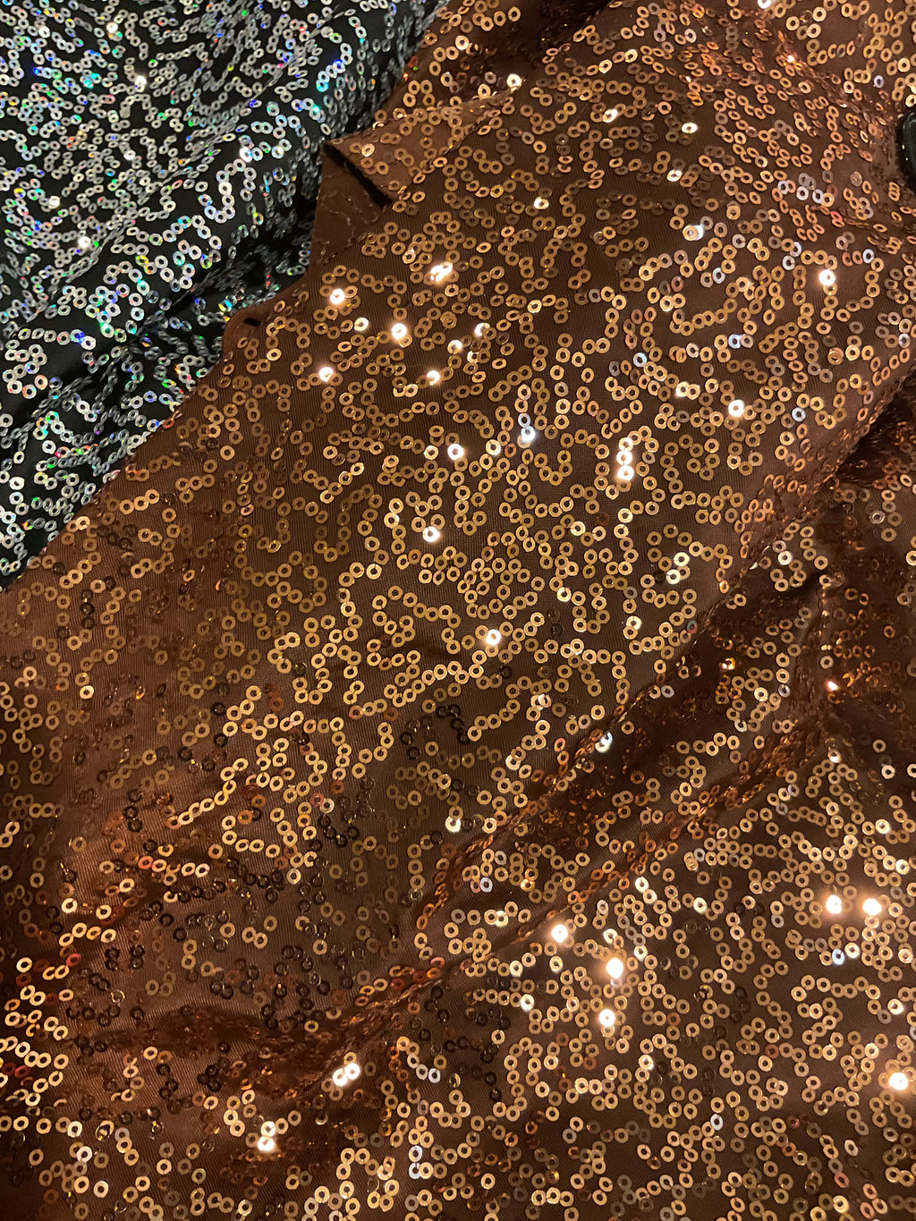 Sequin thong set
