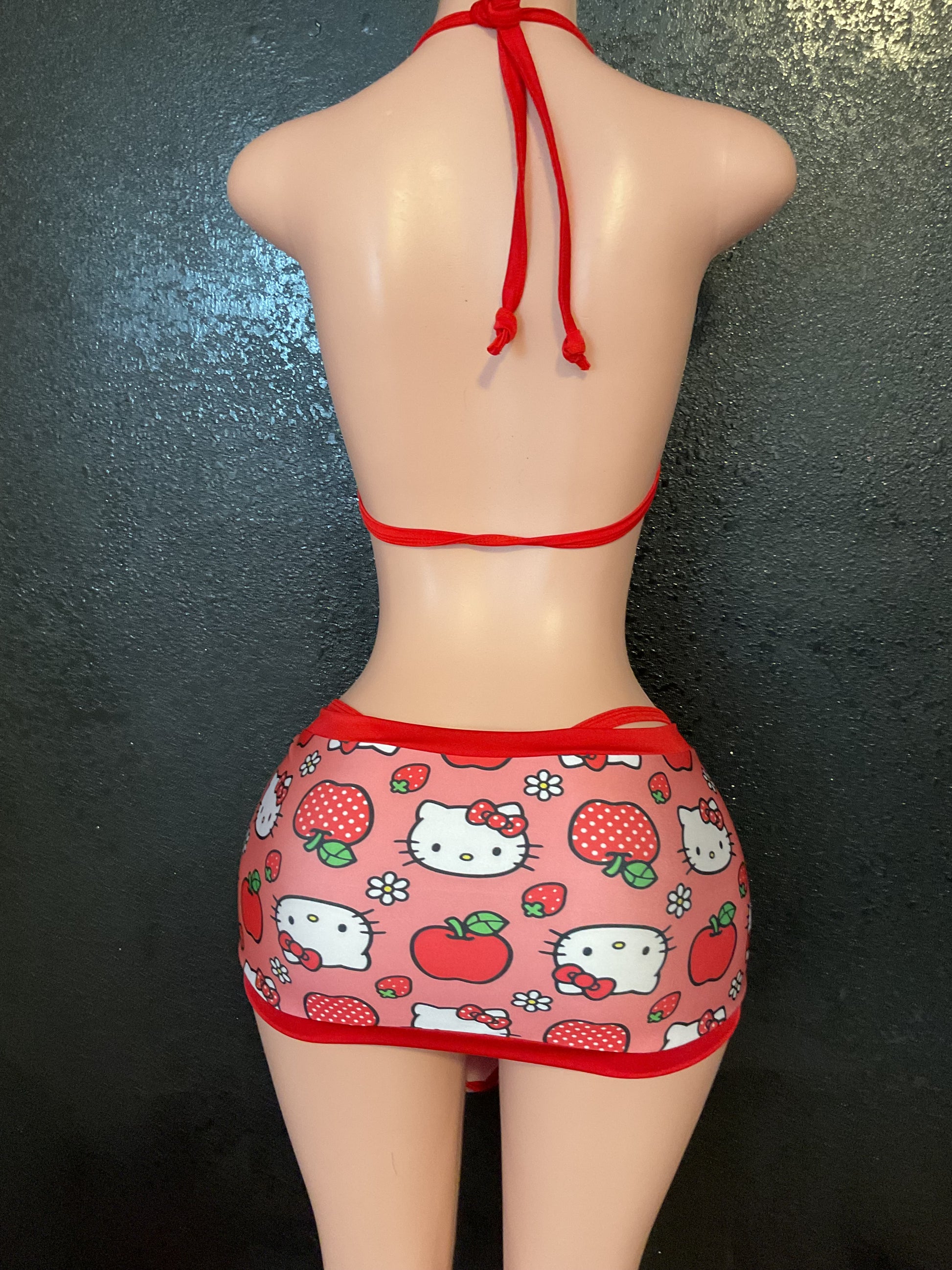 Pom Pom skirt set