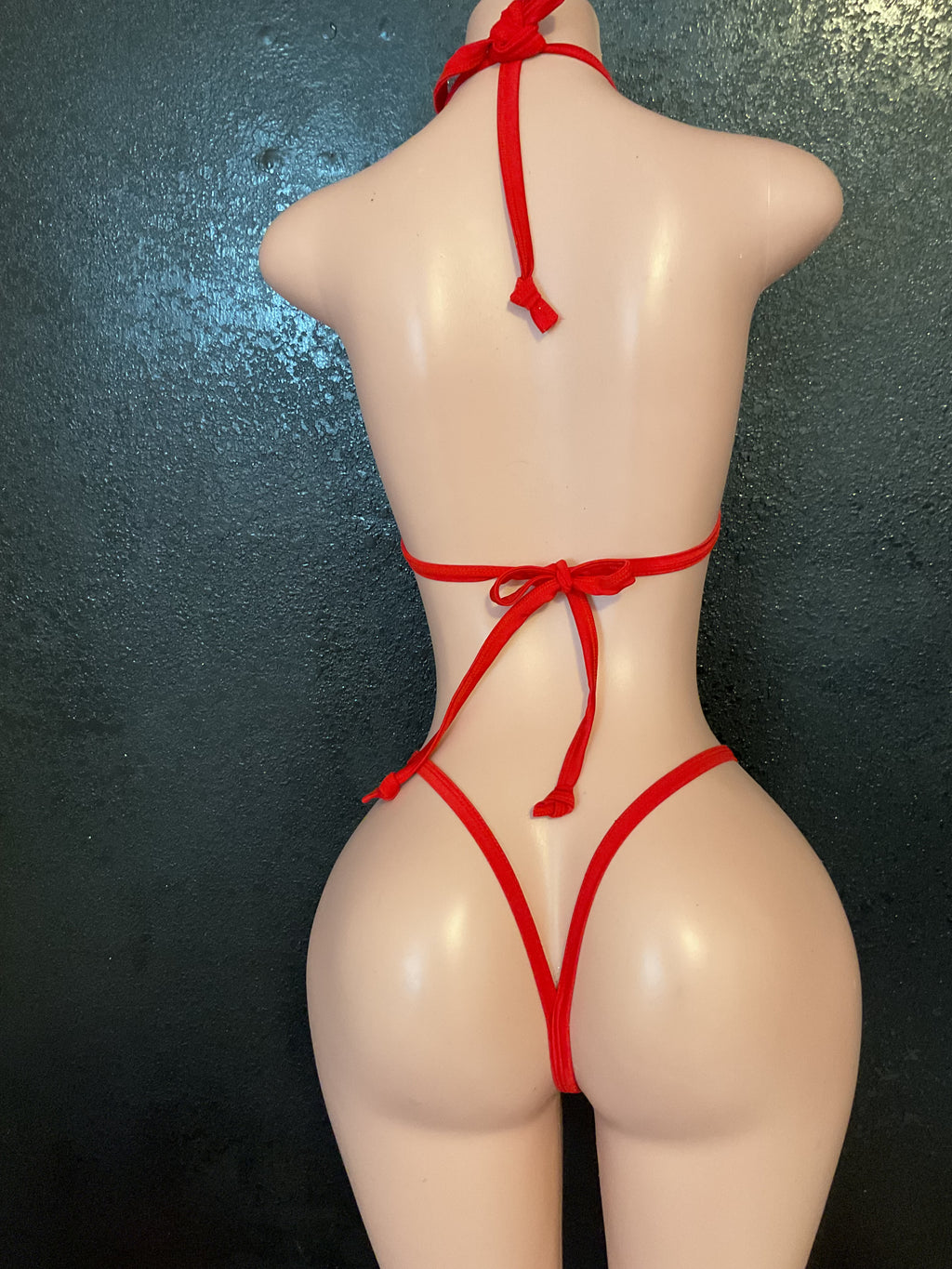 Heart kitty g string bikini