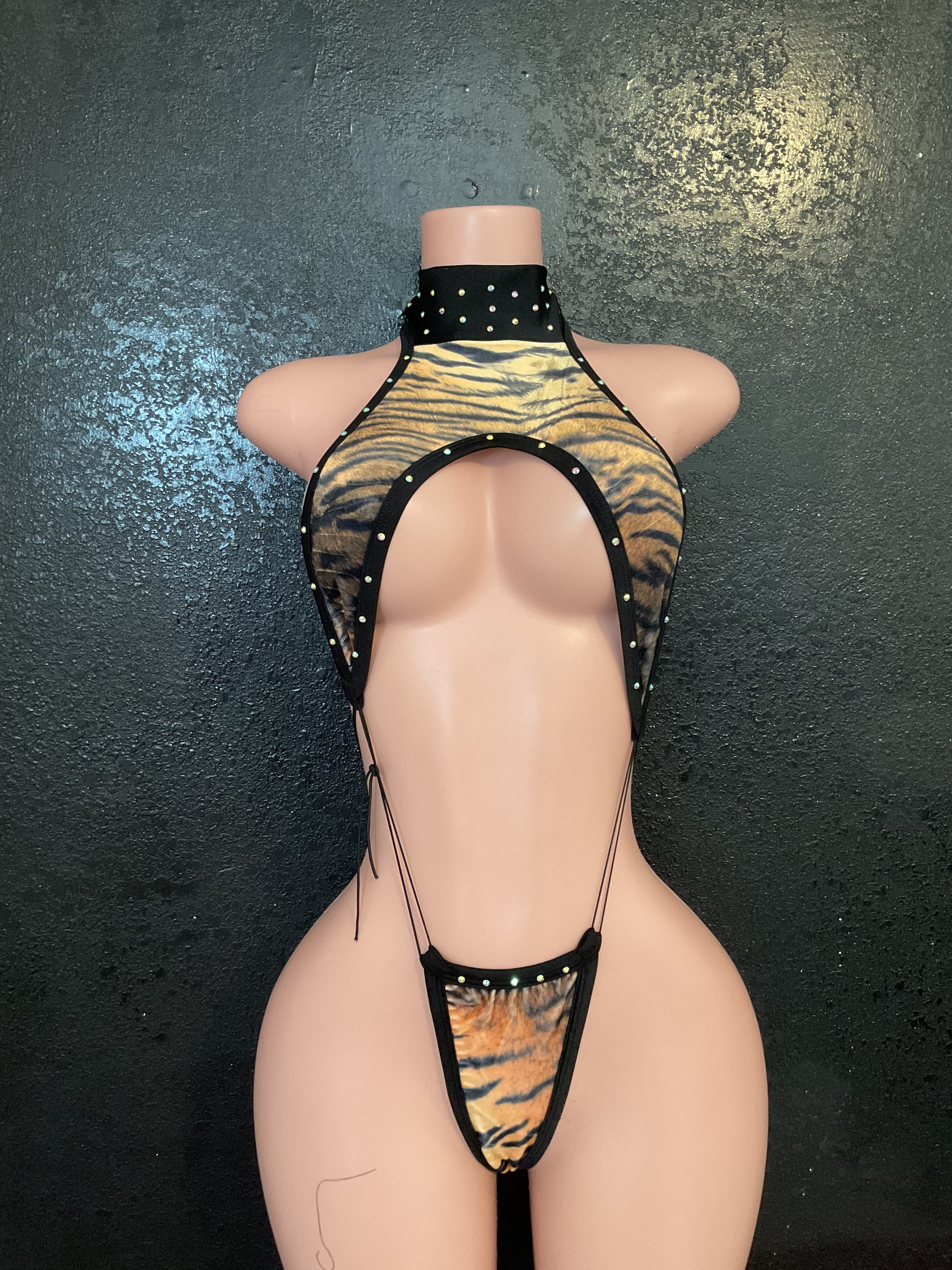 Tiger spandex sling set