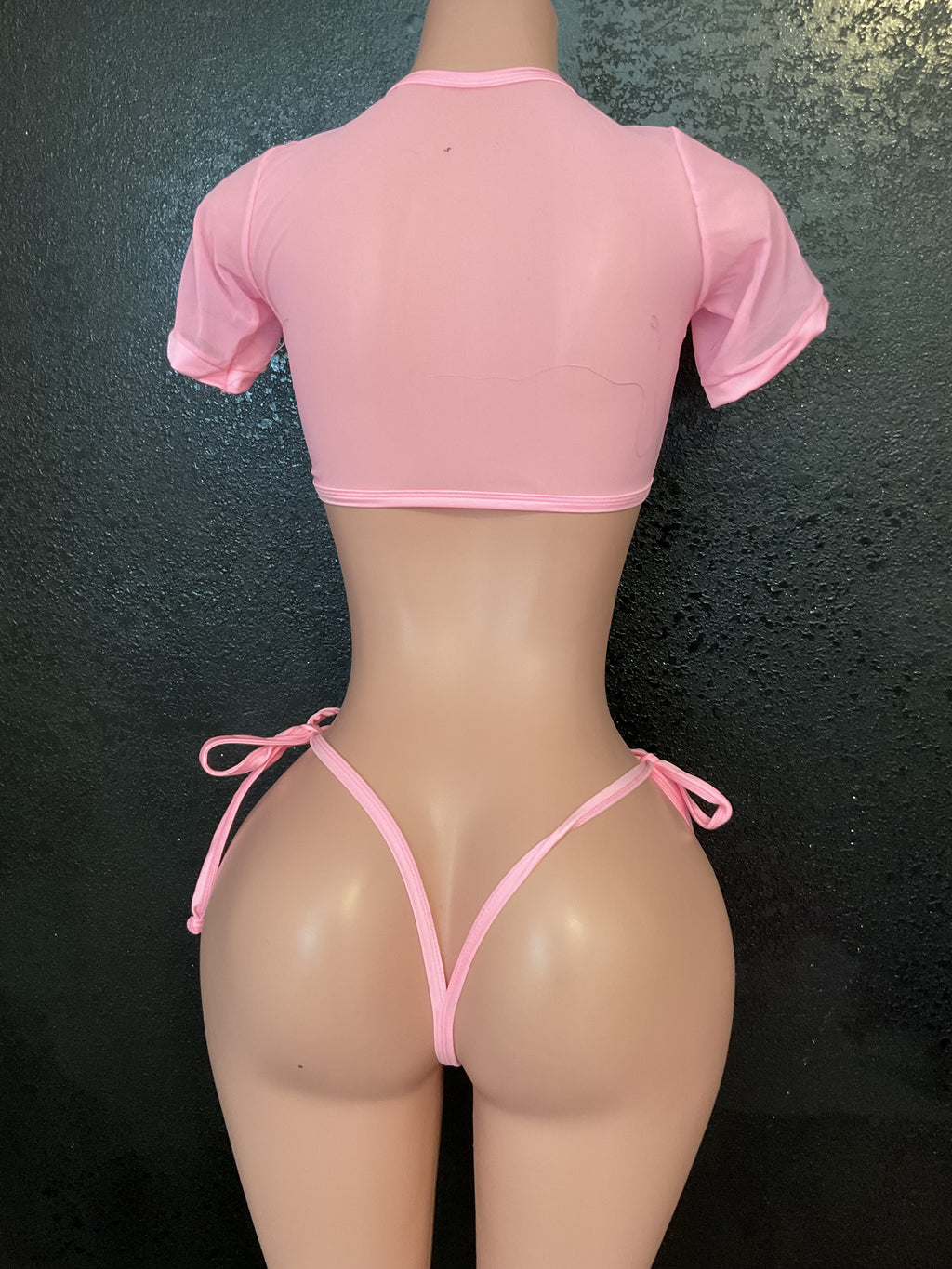 Tie top with g string bottoms