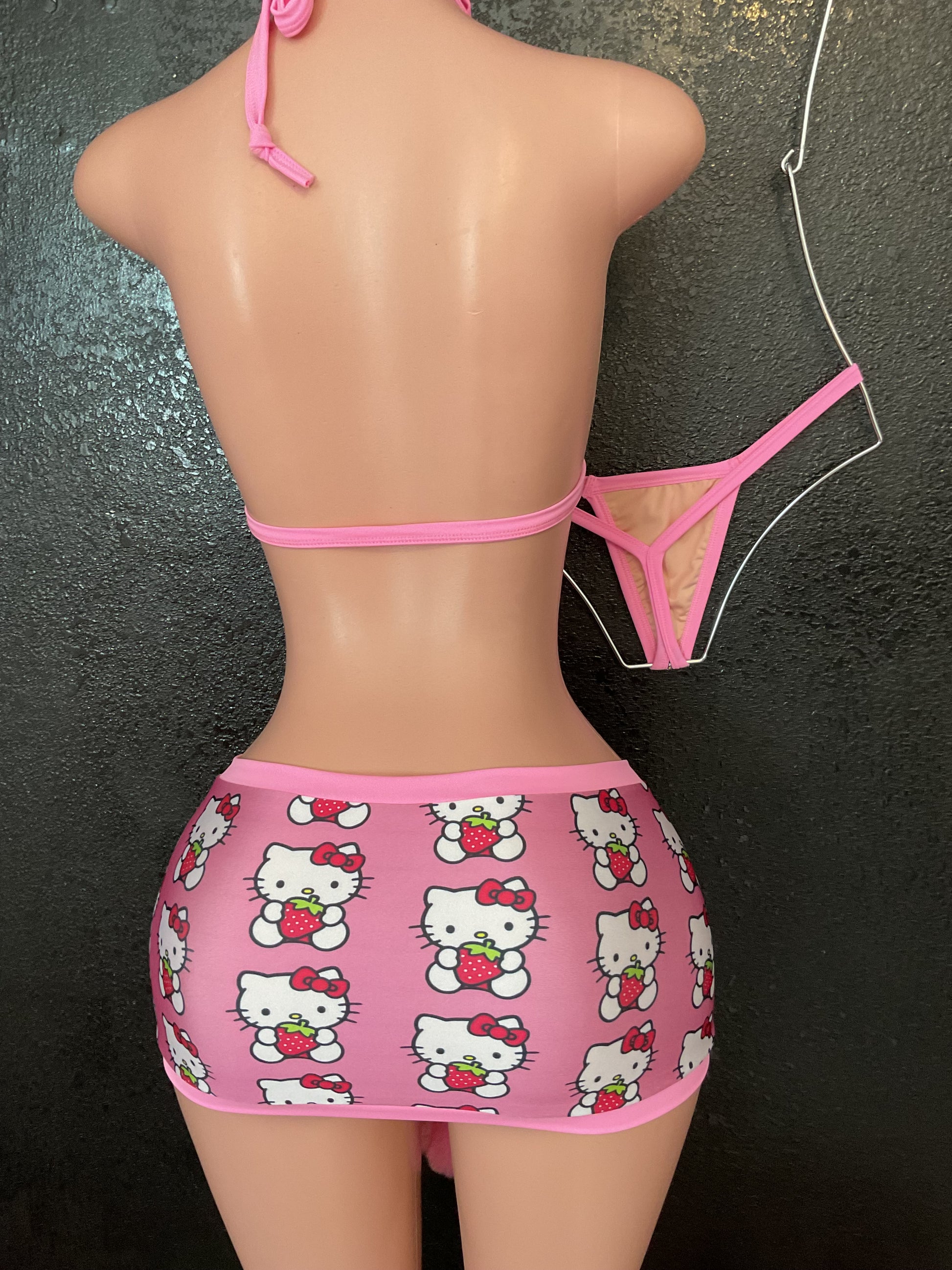 Pom Pom skirt set