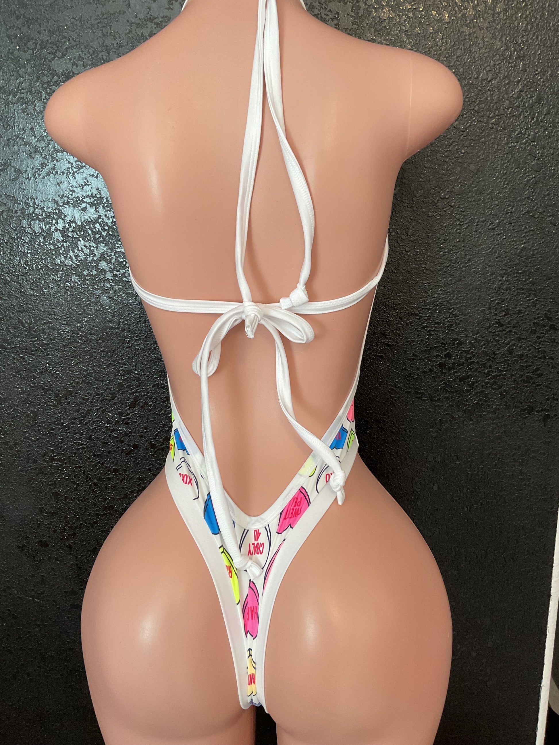 One piece thong