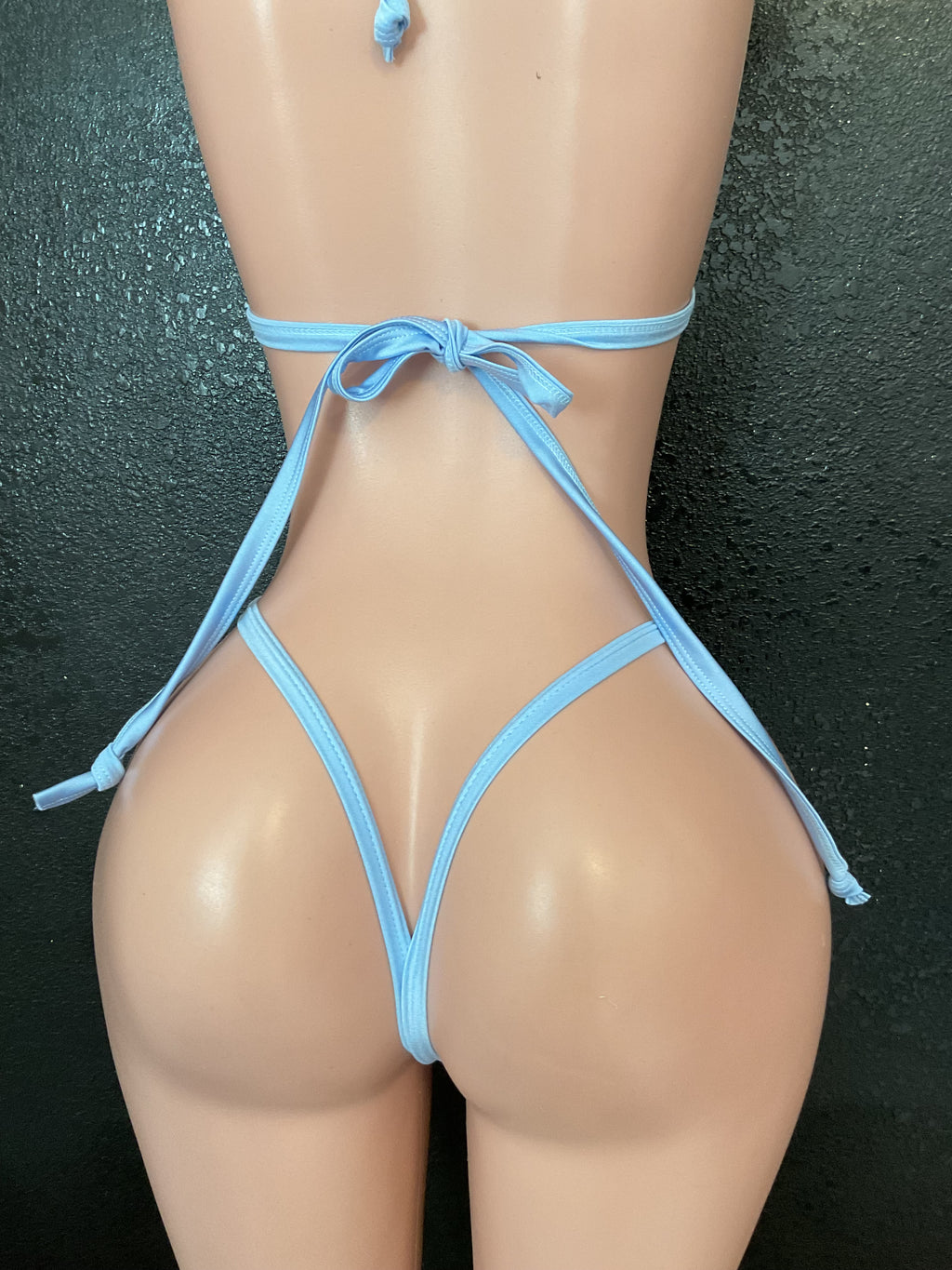 Bow g string bikini