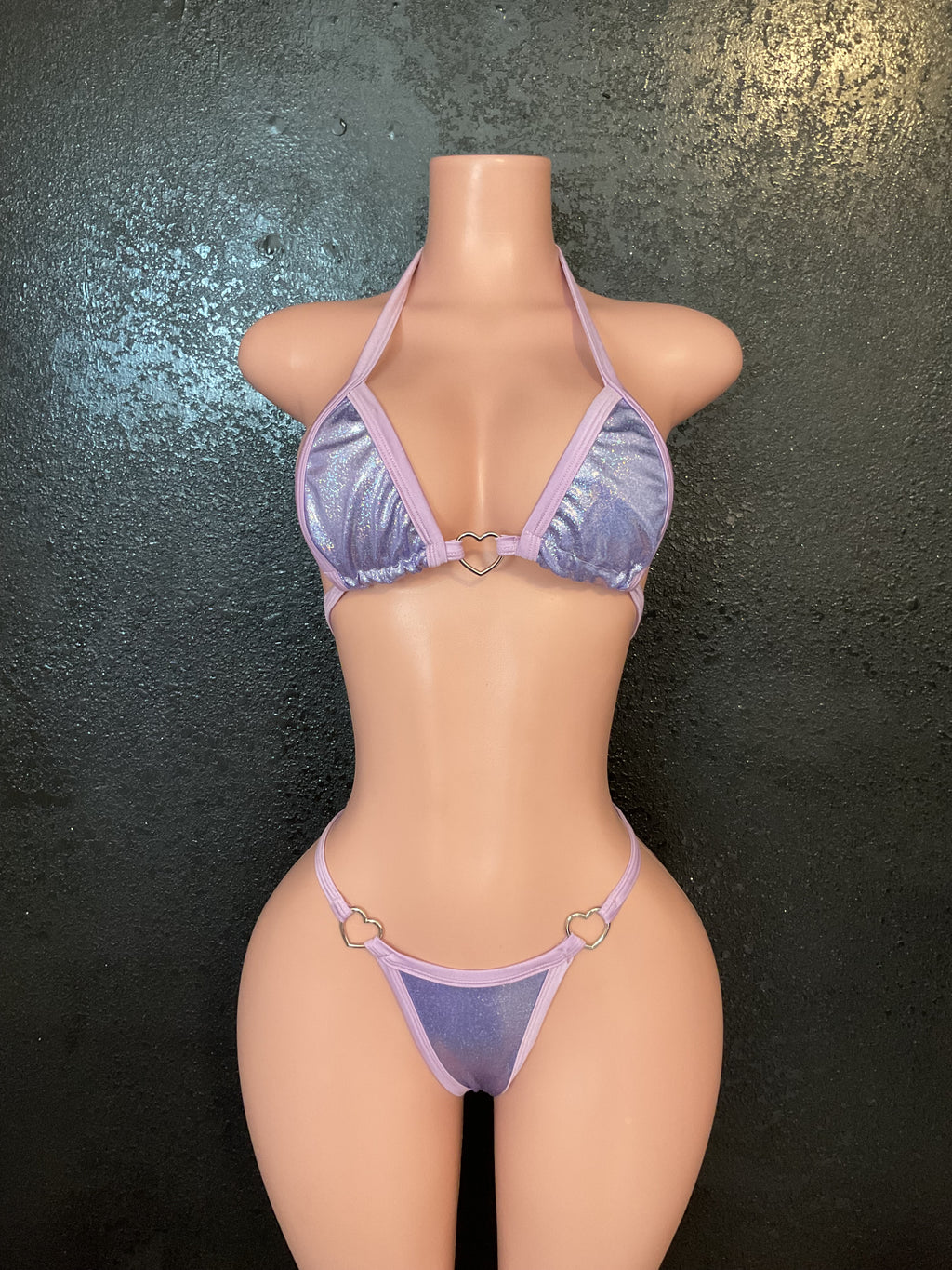 Heart bow bikini