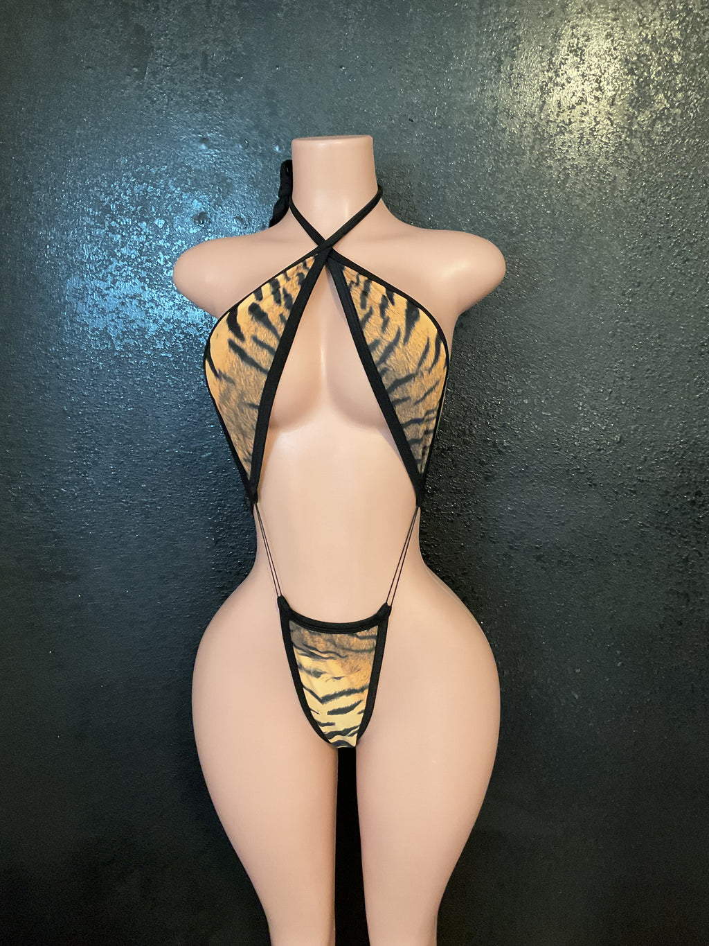 Sling skirt set tiger