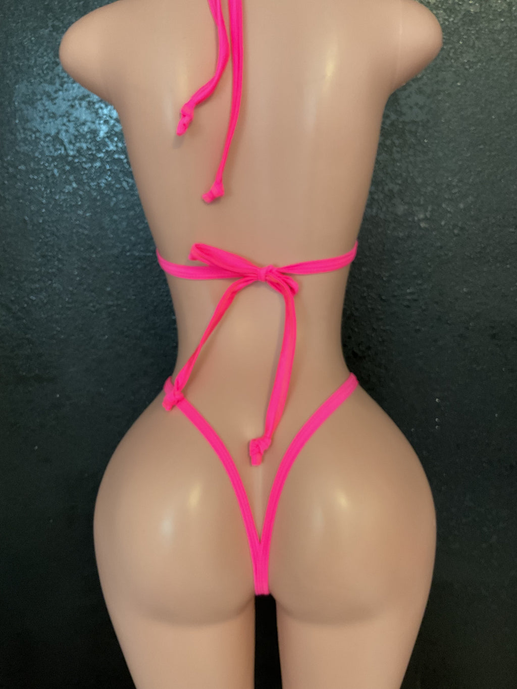 Kitty heart g string bikini