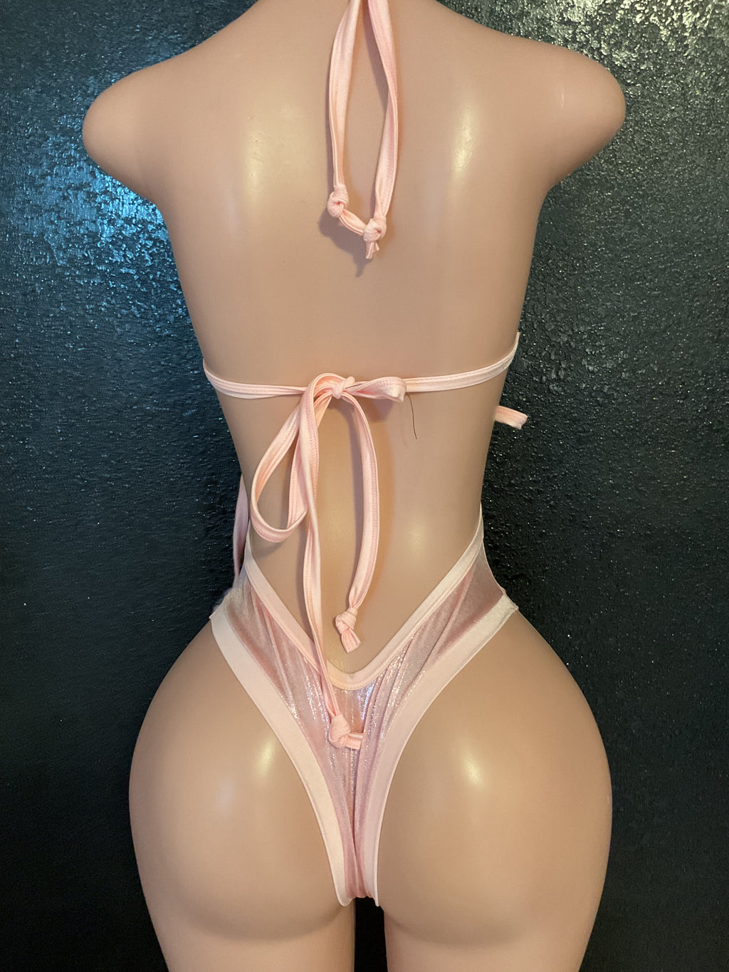 High waist thong