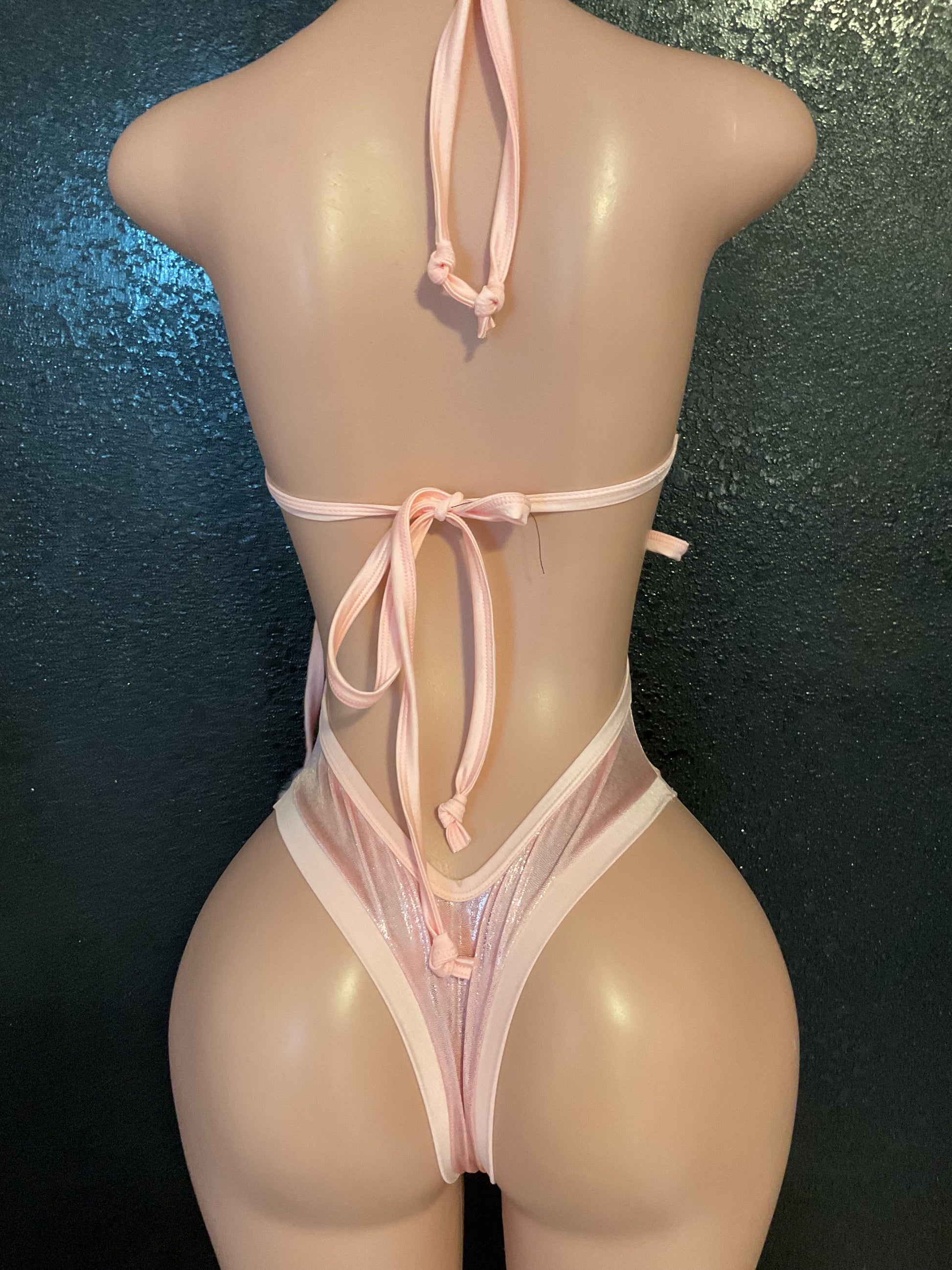 High waist thong