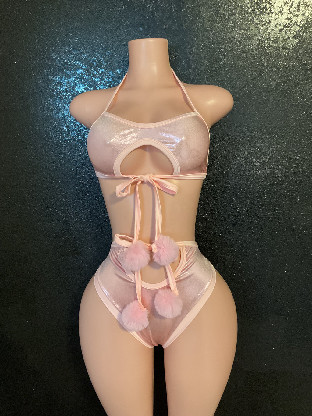 High waist thong