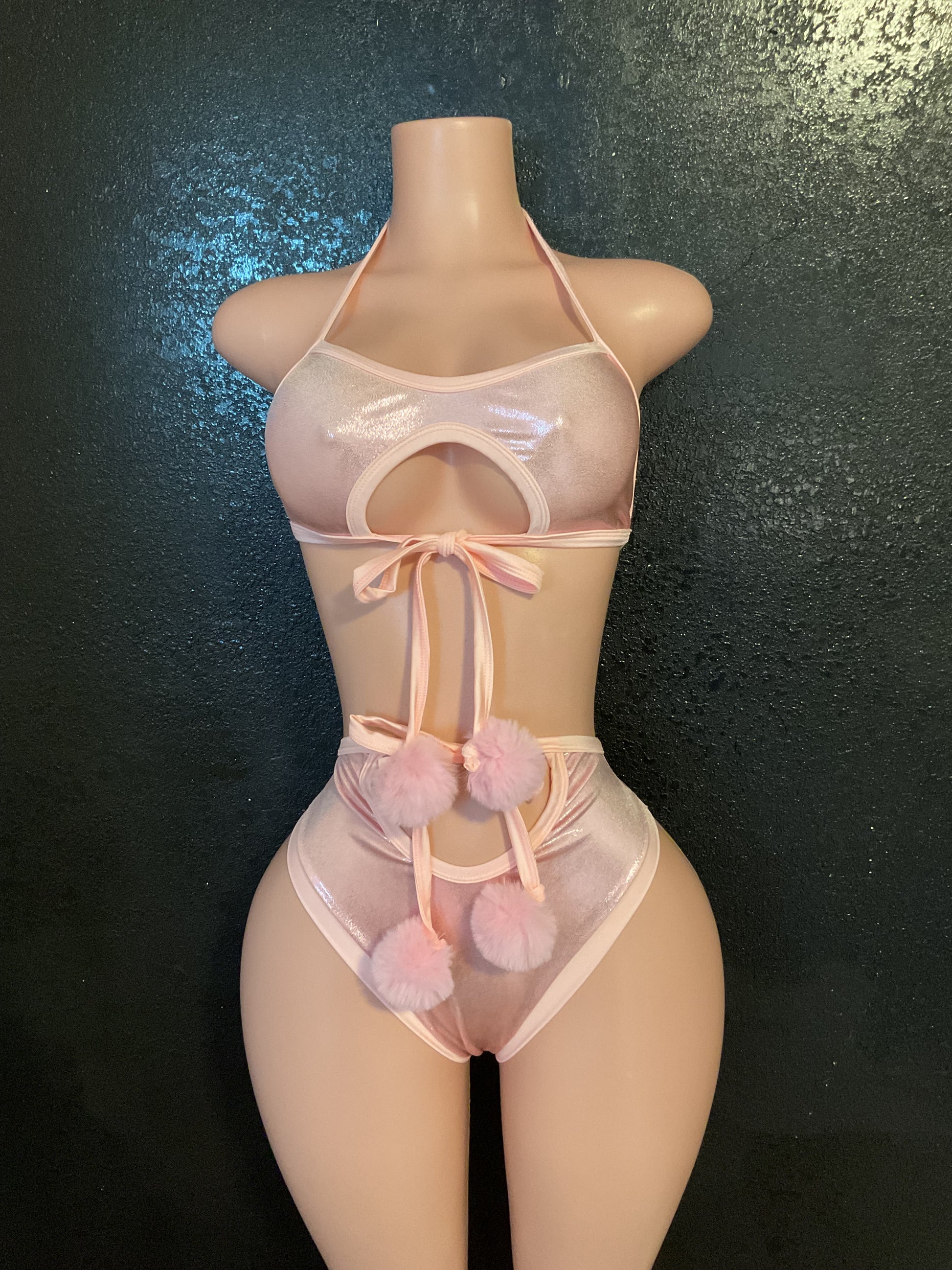 High waist thong