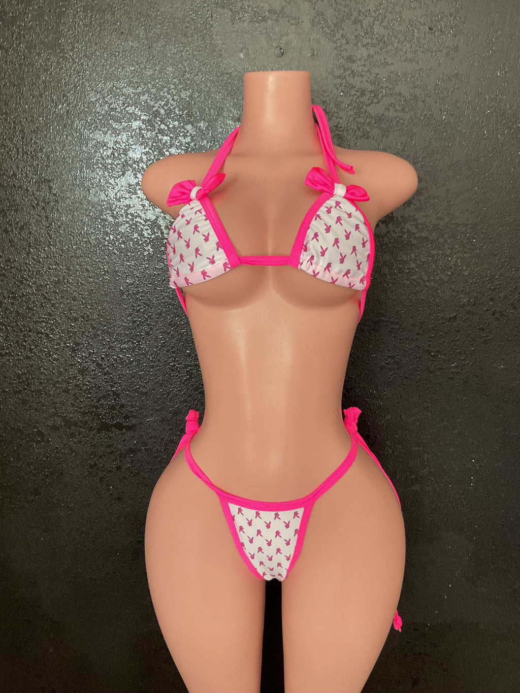 Bunny bow thong
