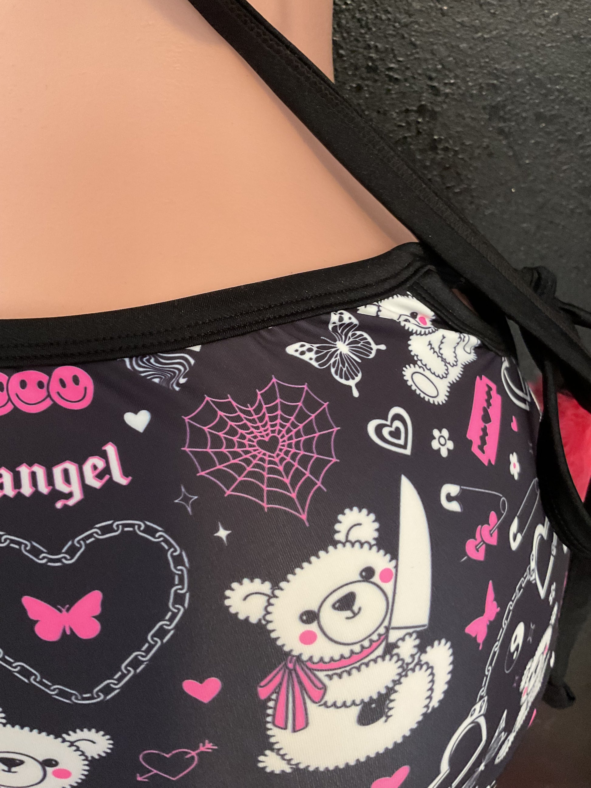 Killer bear skirt set