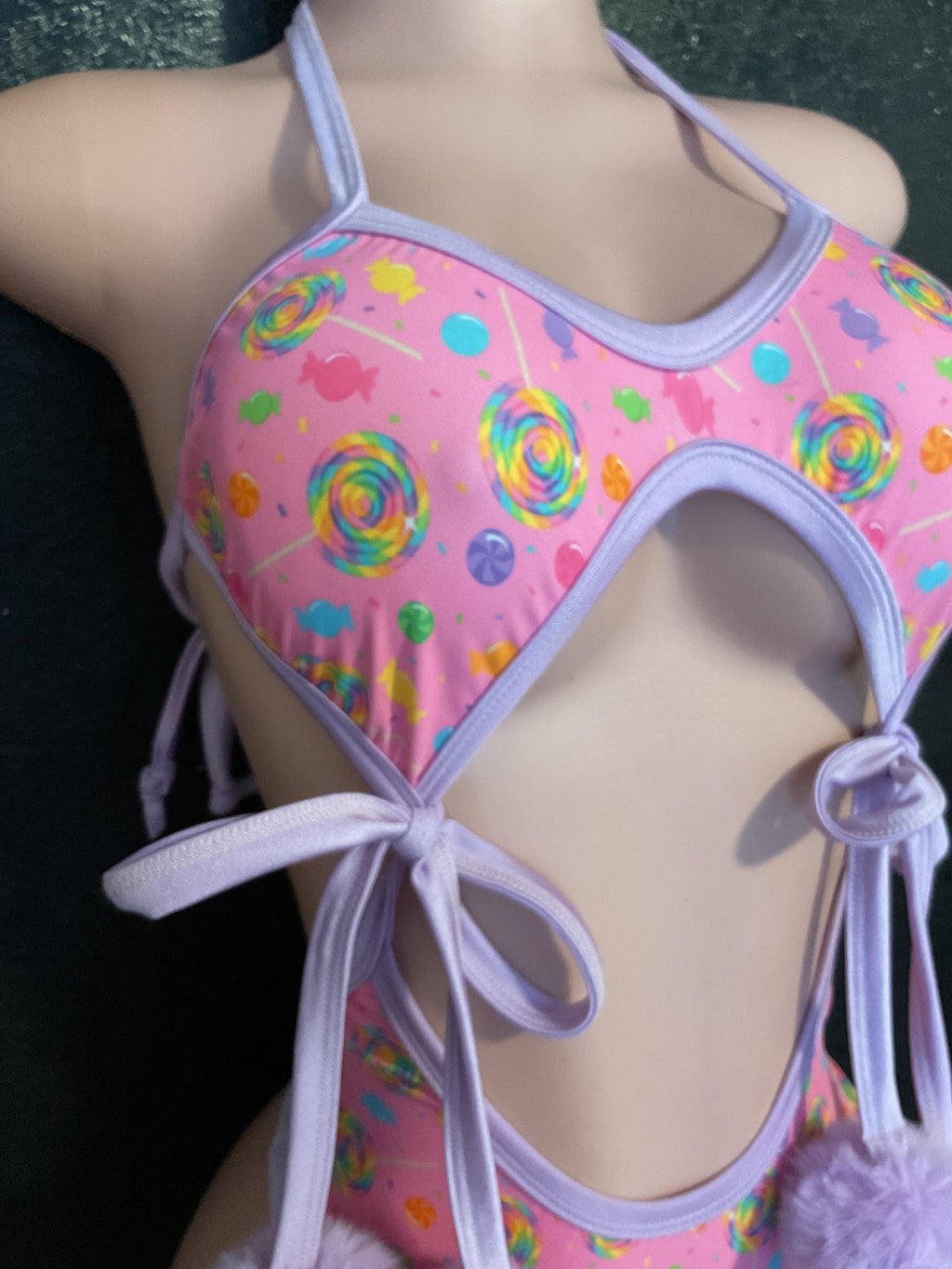 High waist candy collection thong