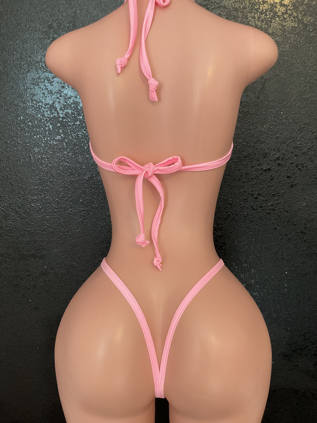 Pink glitter drape set