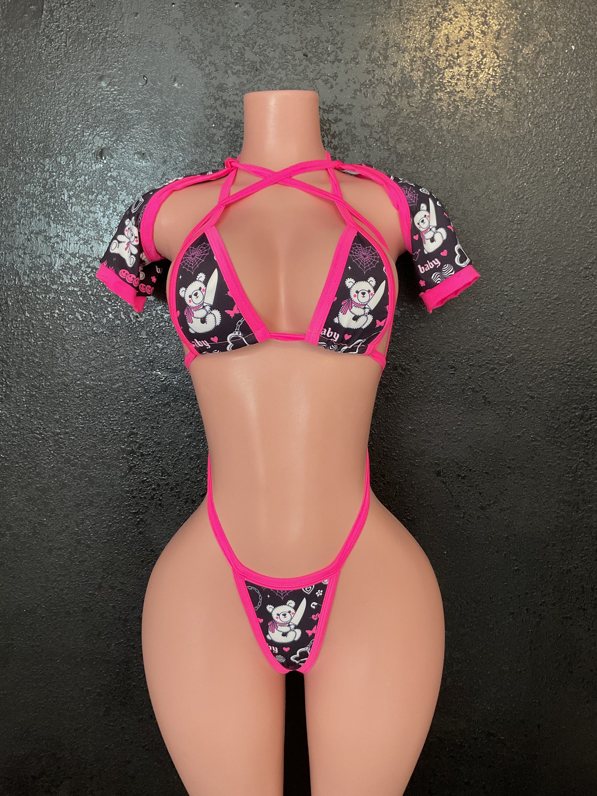 Killer bear sleeves set