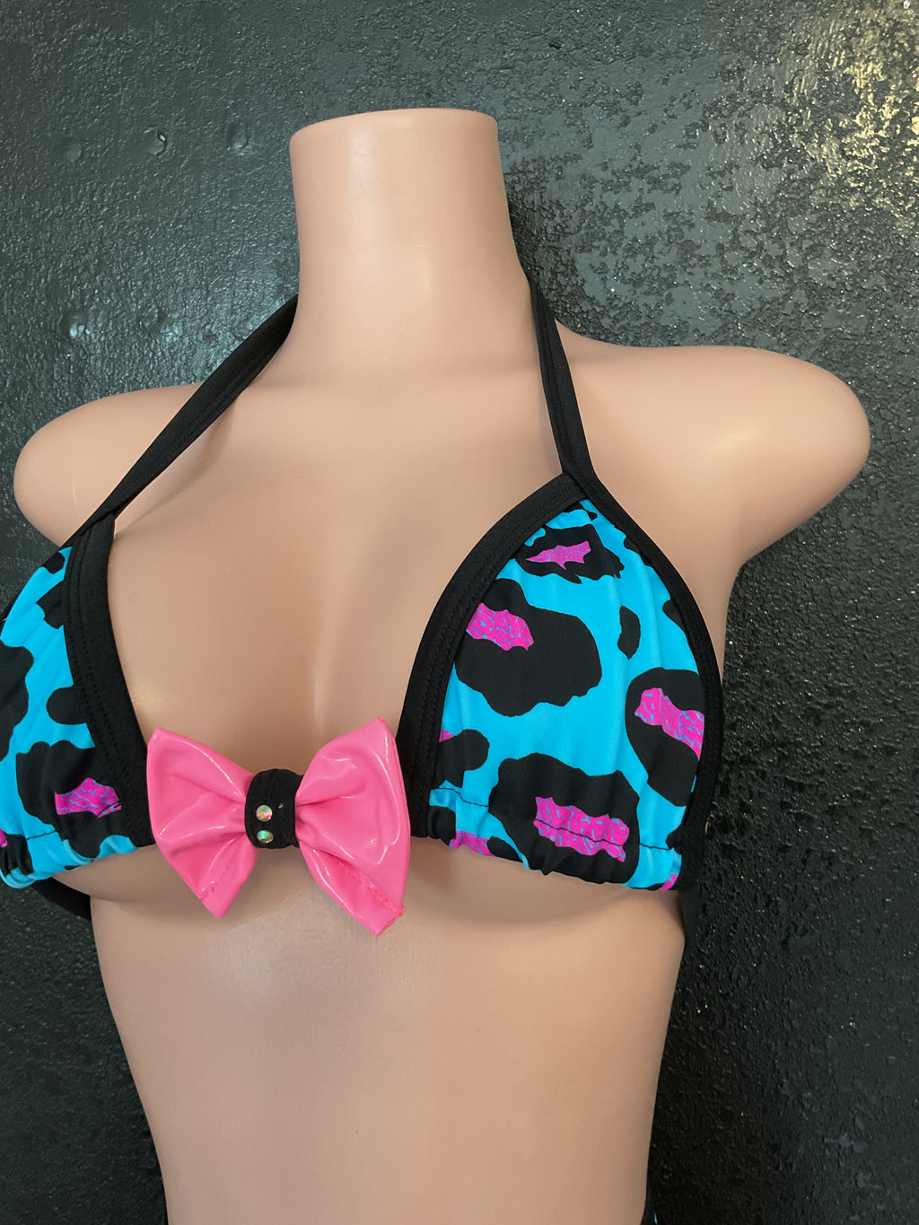 Leopard garter set