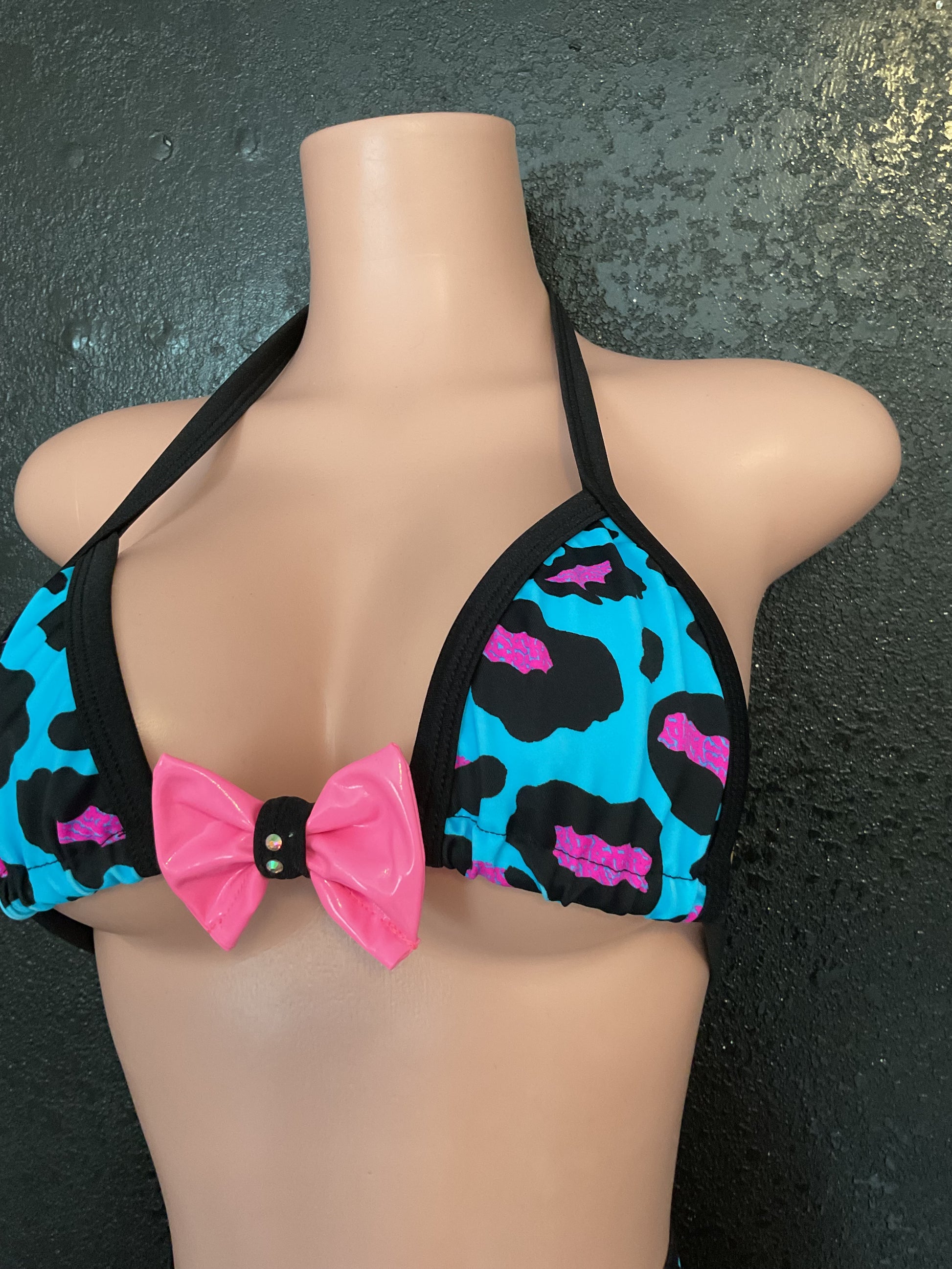 Leopard garter set