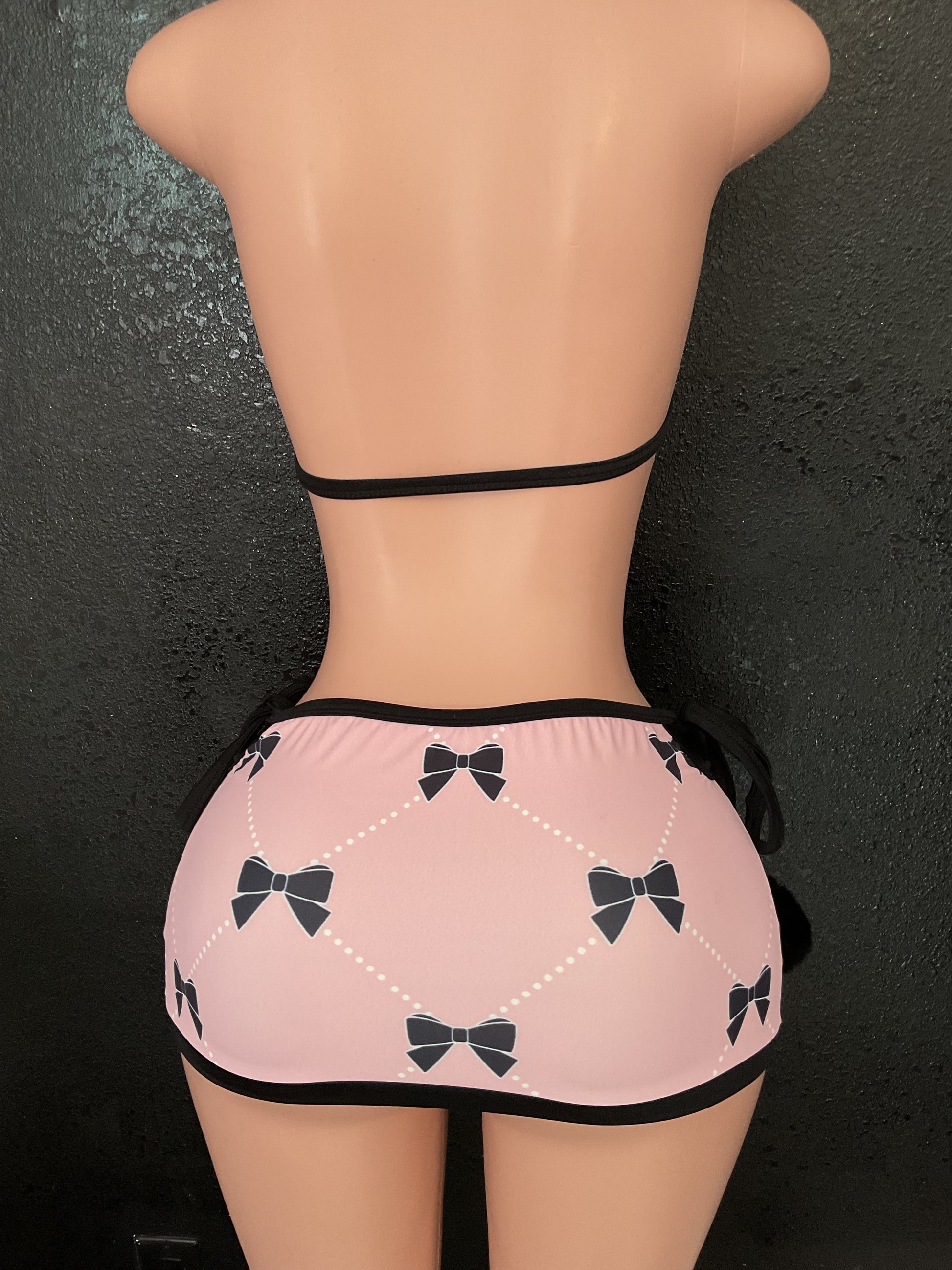 Pom Pom skirt set
