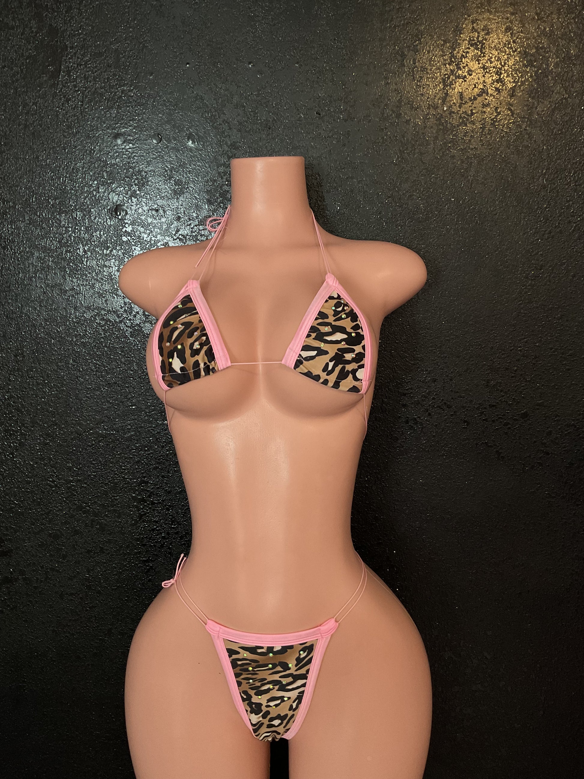 Micro bikini leopard