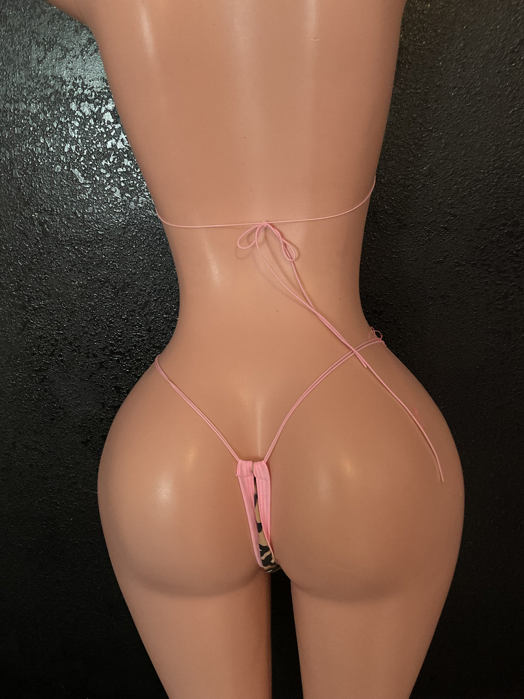Micro bikini leopard