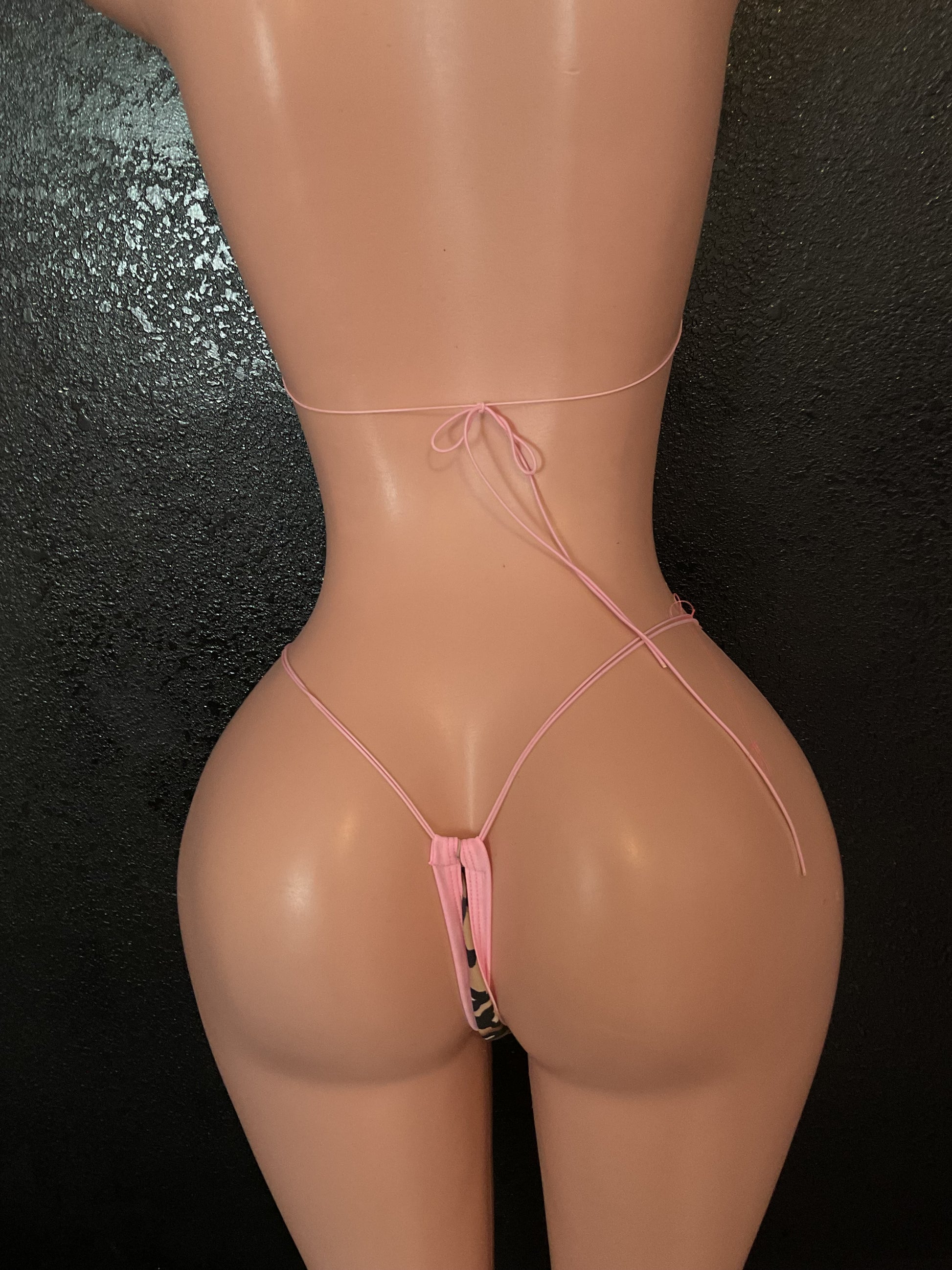 Micro bikini leopard