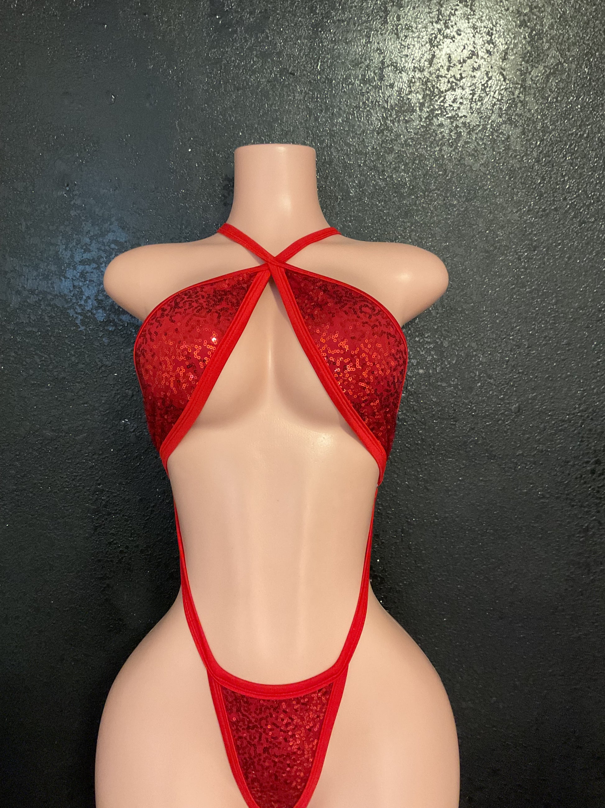 Sequin sling