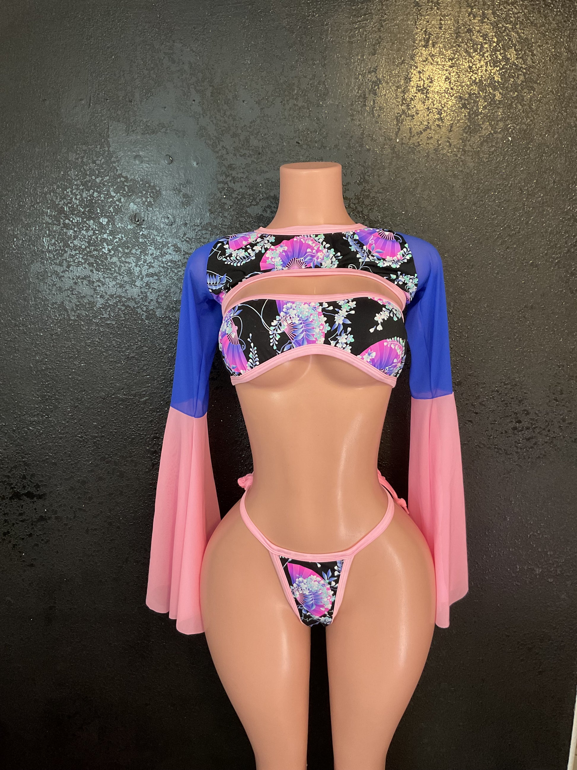 Dell sleeve thong set