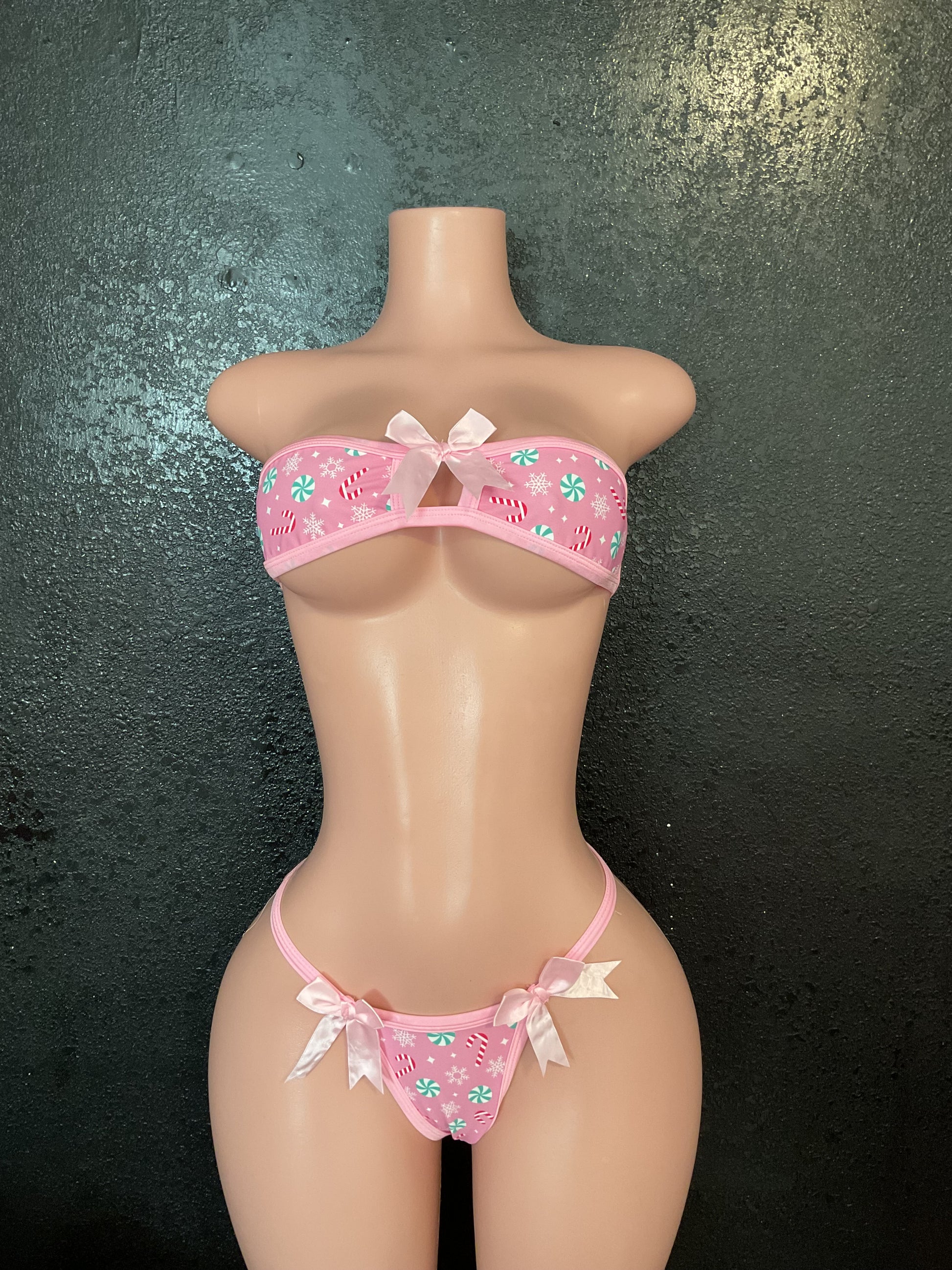 Christmas g string bikini