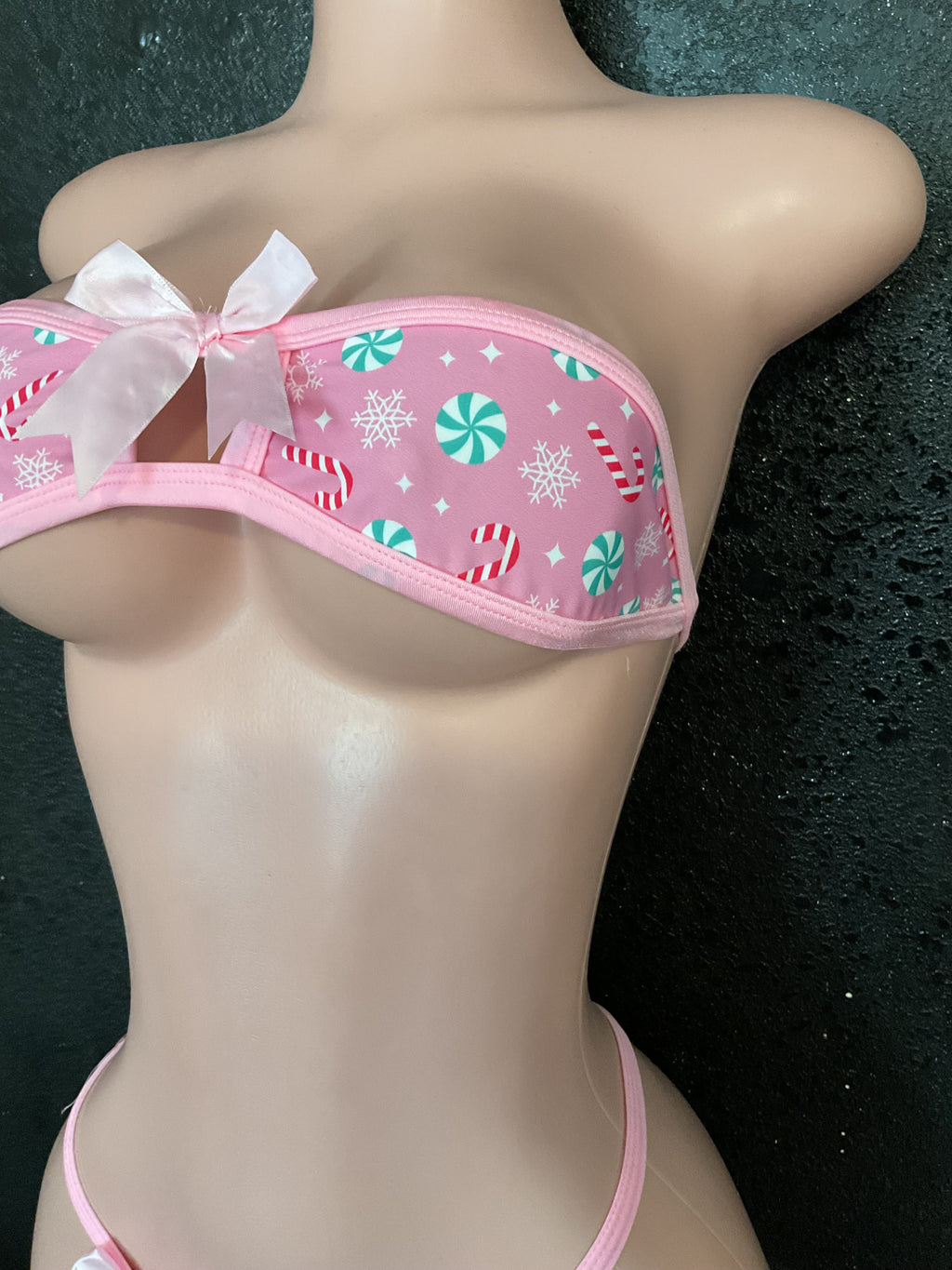 Christmas g string bikini