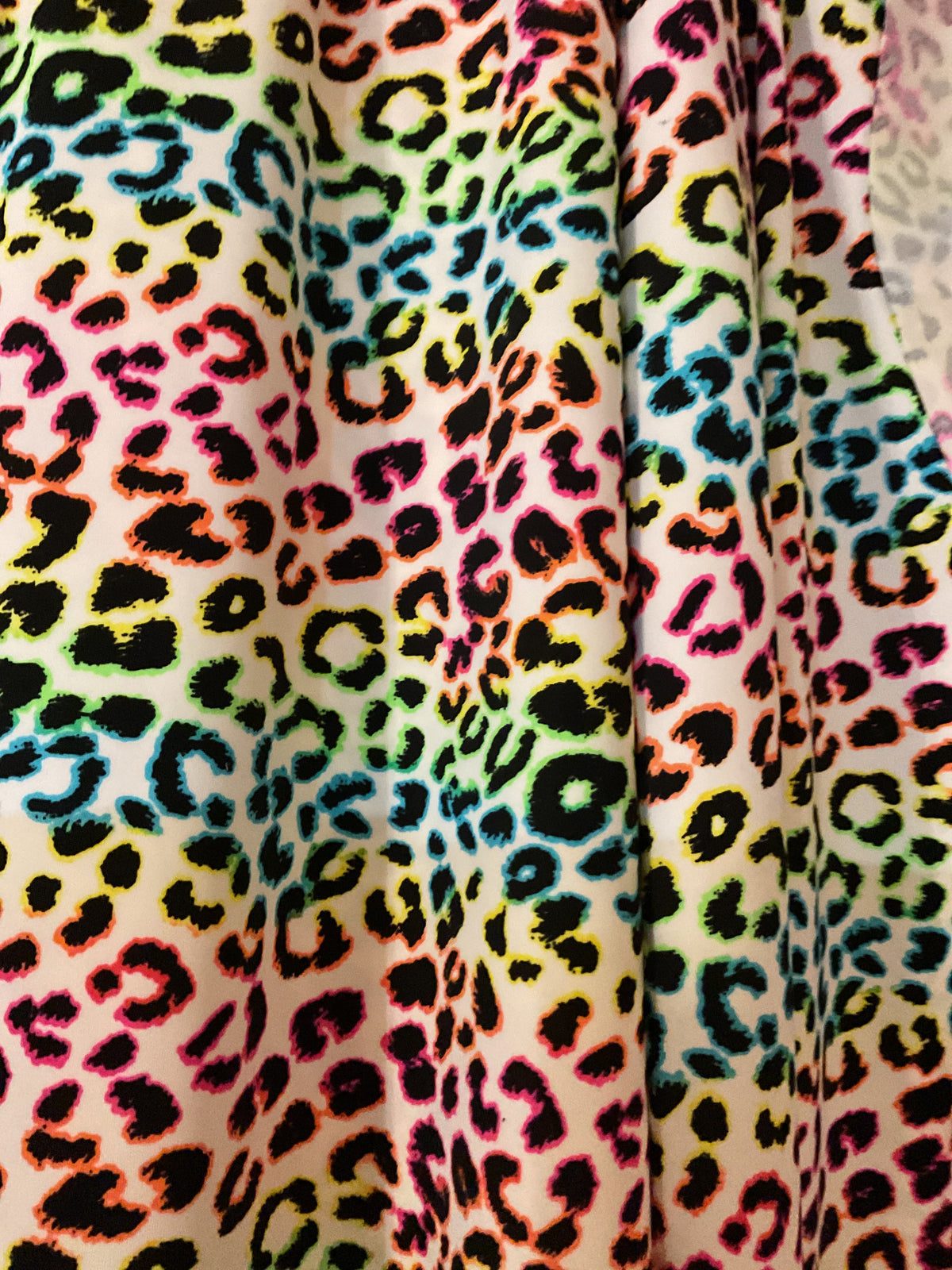 Neon animal skirt set