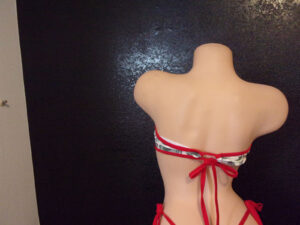 Tube Top with Tie-side G-string bottom