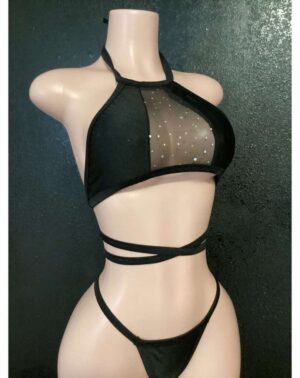 Halter top and g string set